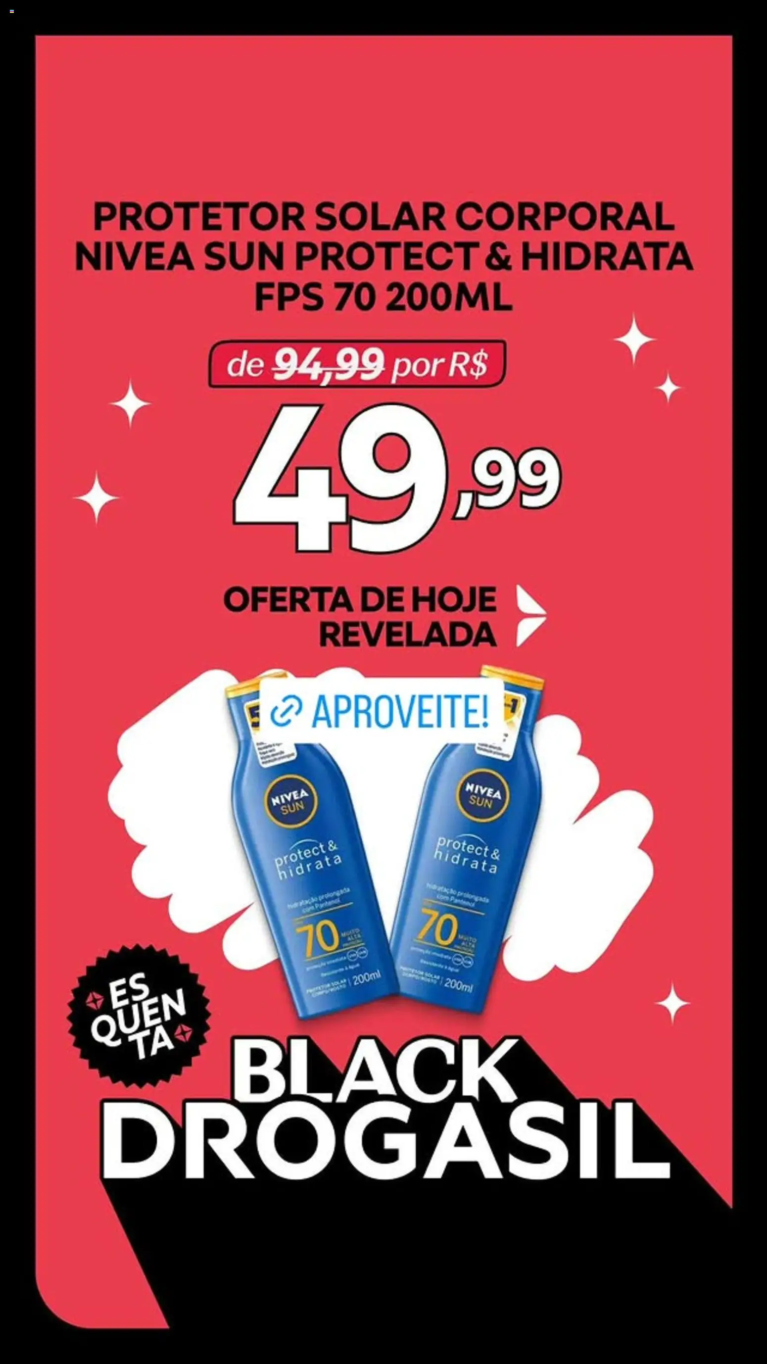 Pré-Visualização do folheto "Drogasil Black Friday" da loja Drogasil válido a partir de 30/10/2026