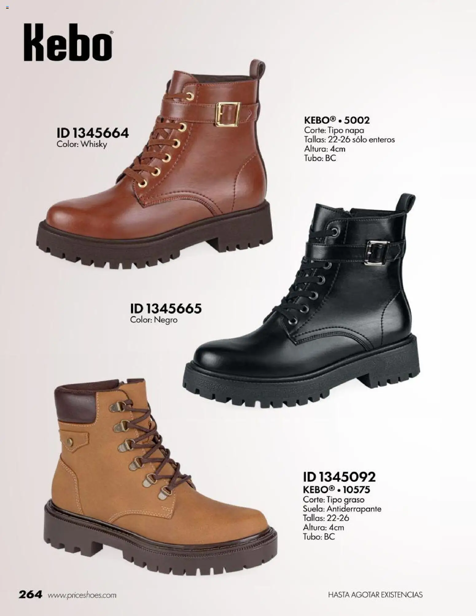 Vista previa las ofertas de la tienda Price Shoes - Price Shoes catálogo Botas desde el 18/07/2026 