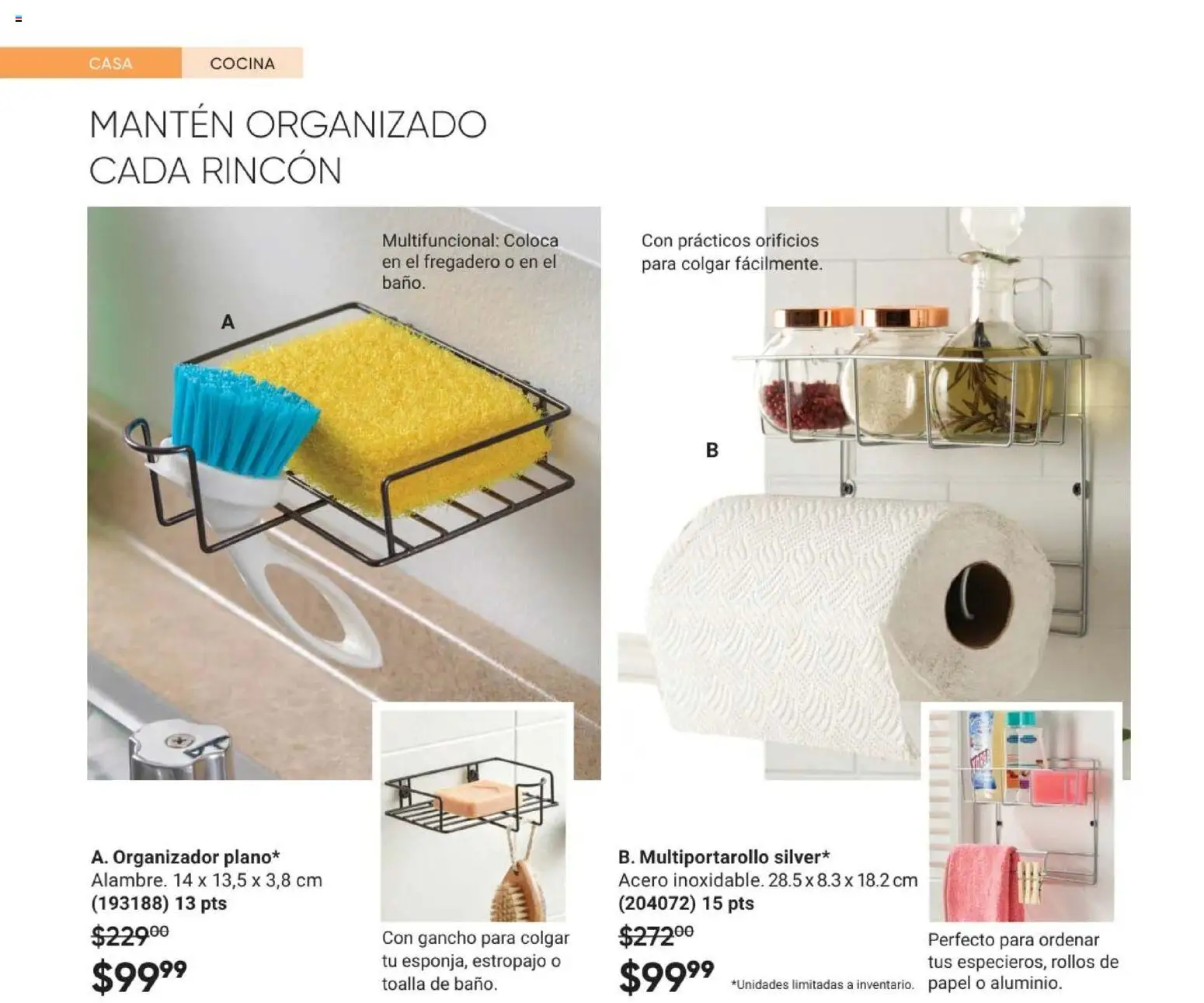 Vista previa las ofertas de la tienda AVON - AVON Casa & Estilo 8 2026 desde el 08/05/2026 - Cocina, Baño, Toalla, Organizador, Estropajo