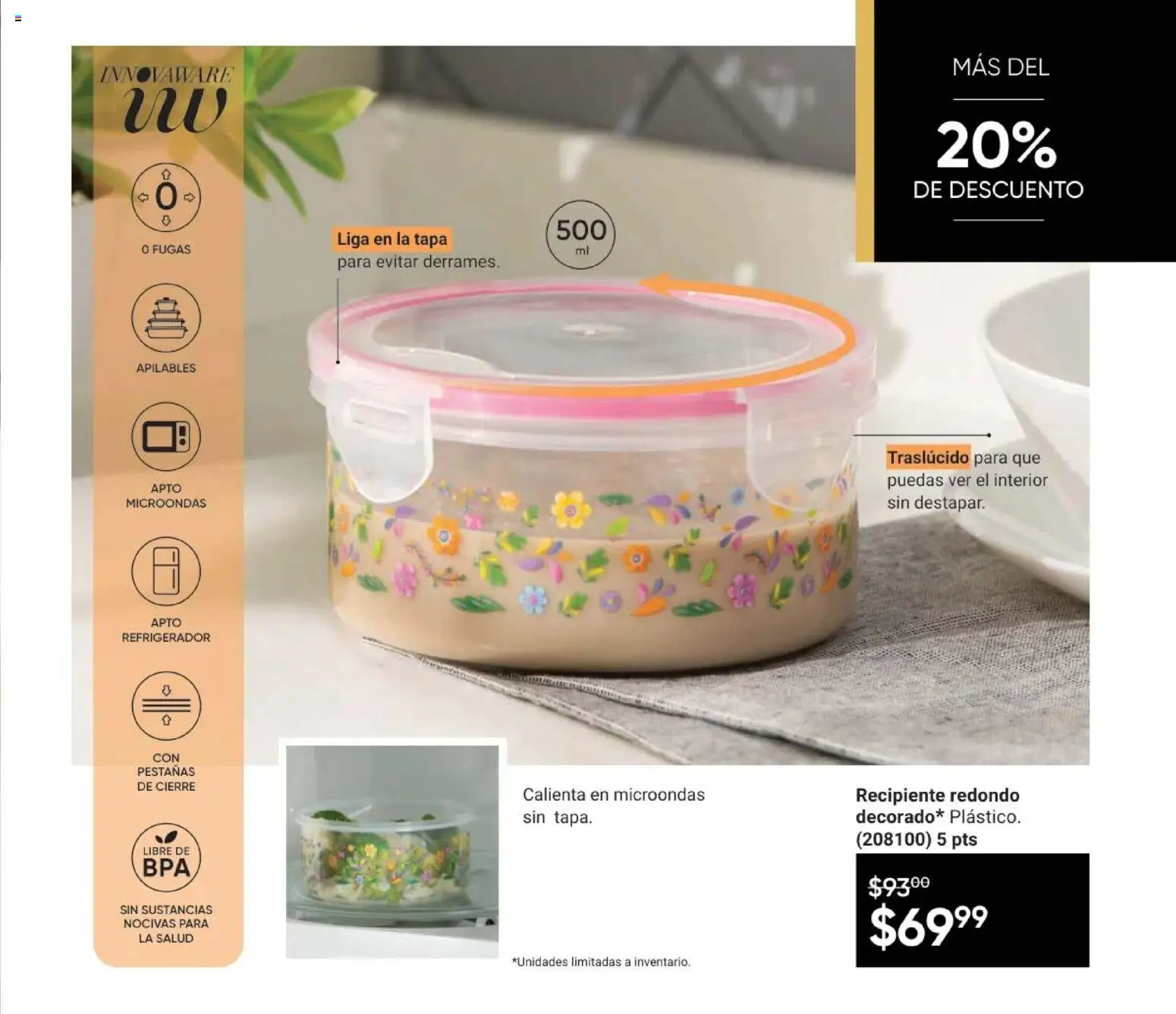 Vista previa las ofertas de la tienda AVON - AVON Casa & Estilo 8 2026 desde el 08/05/2026 - Refrigerador, Microondas, Liga