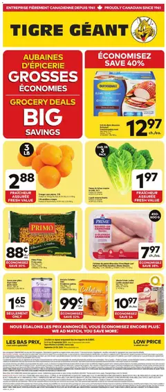 Preview of leaflet Weekly Flyer from shop Giant Tiger is valid from Sep 23, 2026