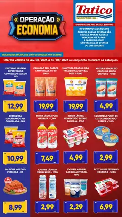 Pré-Visualização do folheto "Tatico - Ofertas da semana" da loja Tatico válido a partir de 24/08/2026