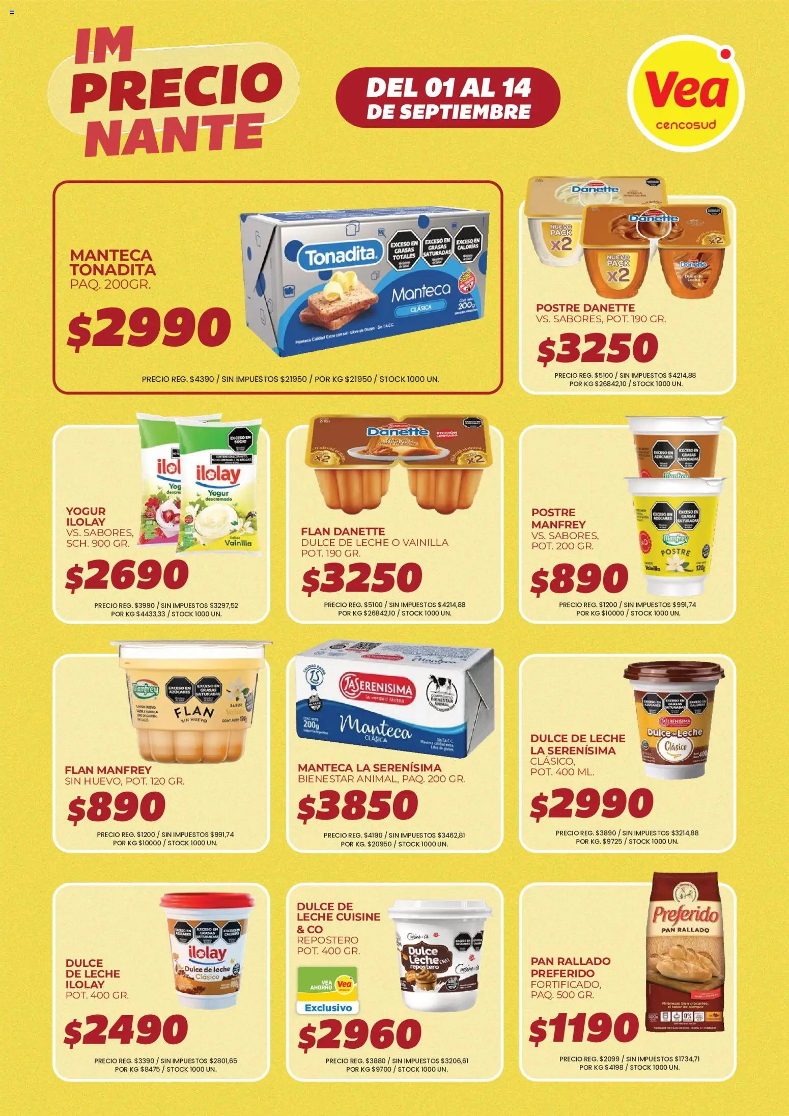 Vista previa del folleto de la tienda Vea válido desde el 01/09/2026 