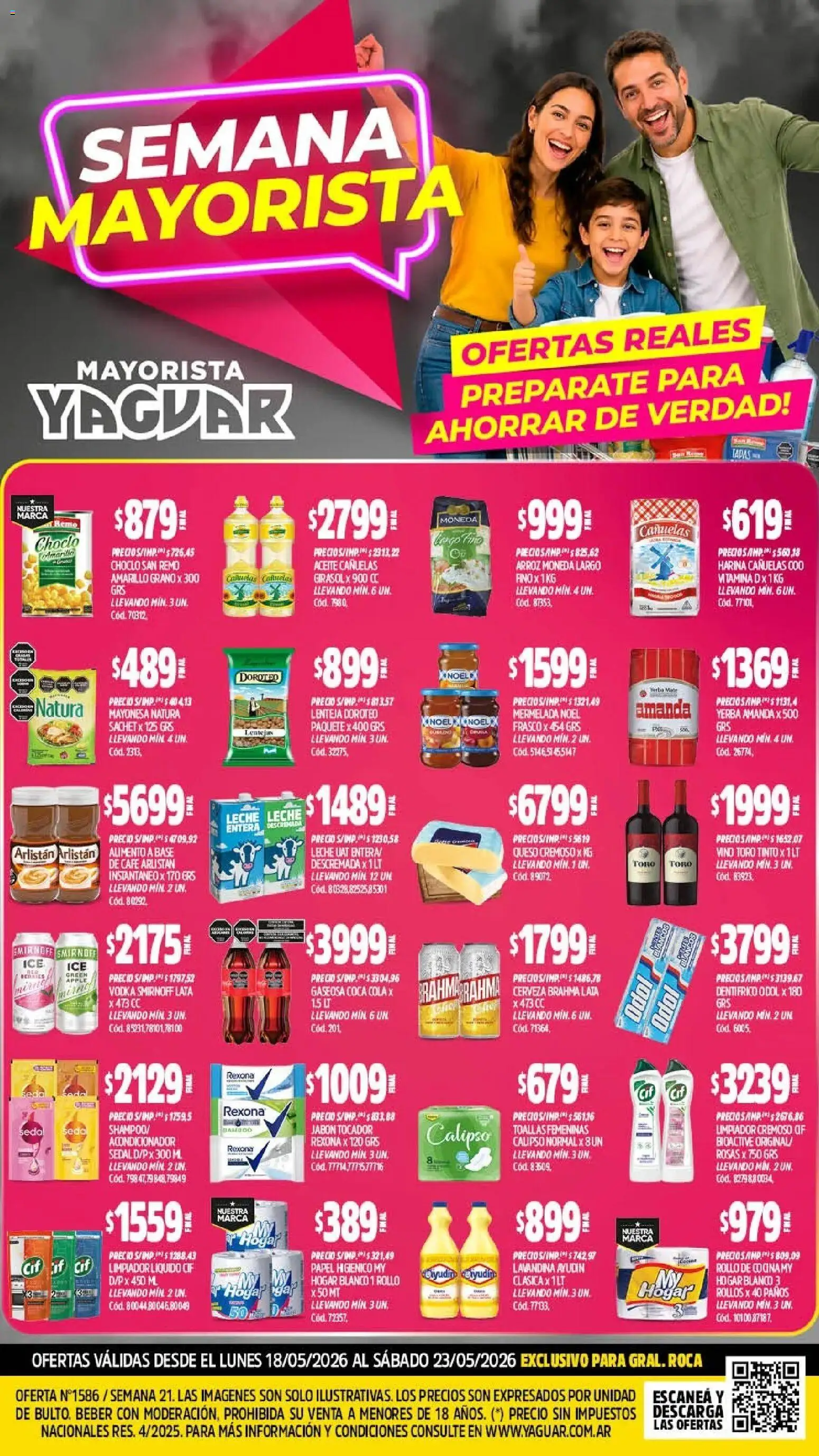 Vista previa del folleto de la tienda Yaguar válido desde el 18/05/2026 