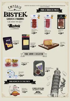 Pré-Visualização do folheto "Bistek Supermercados ofertas Empório" da loja Bistek Supermercados válido a partir de 19/06/2026