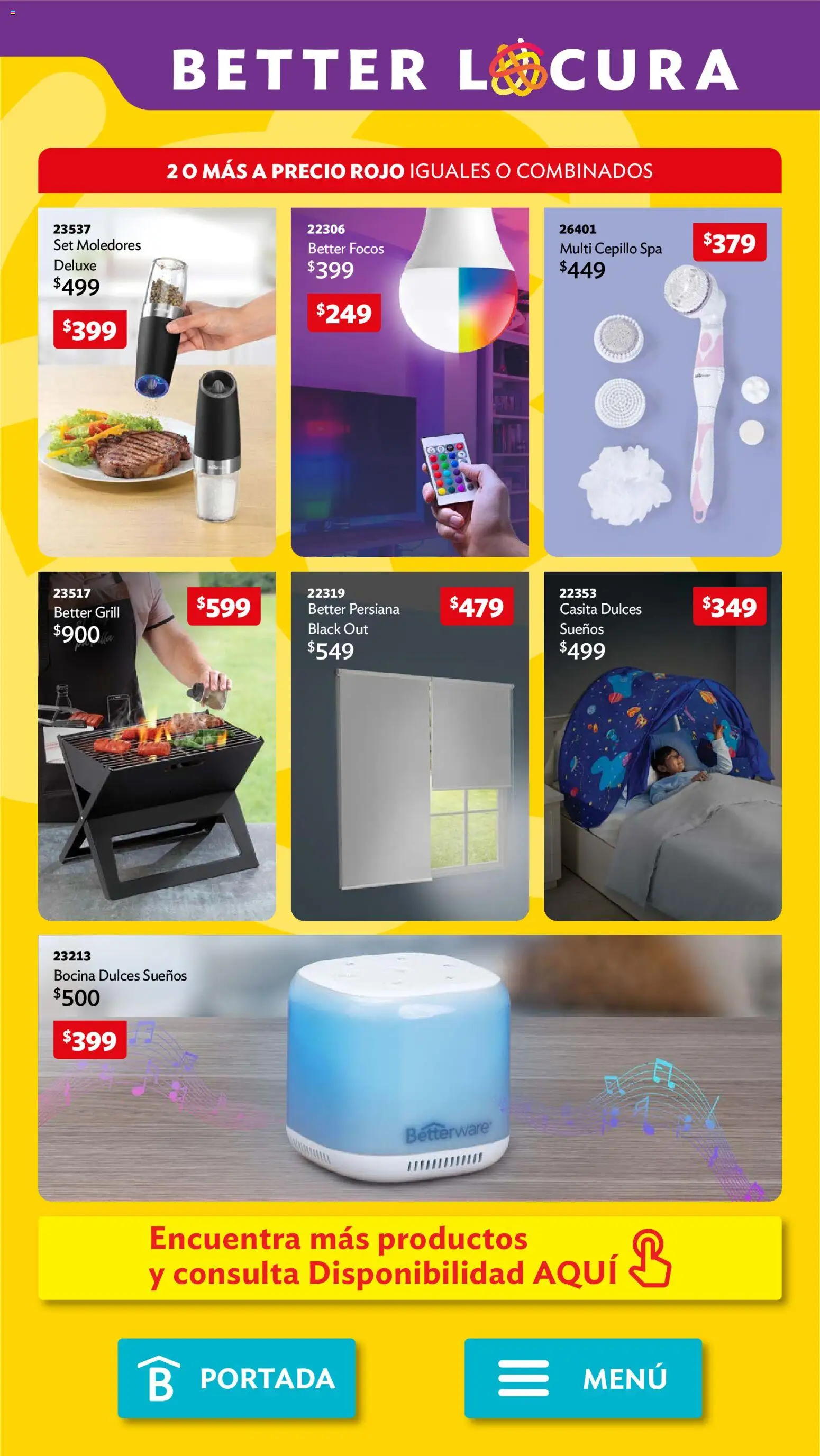 Vista previa las ofertas de la tienda Betterware - Betterware campaña 9 2026 desde el 31/08/2026 