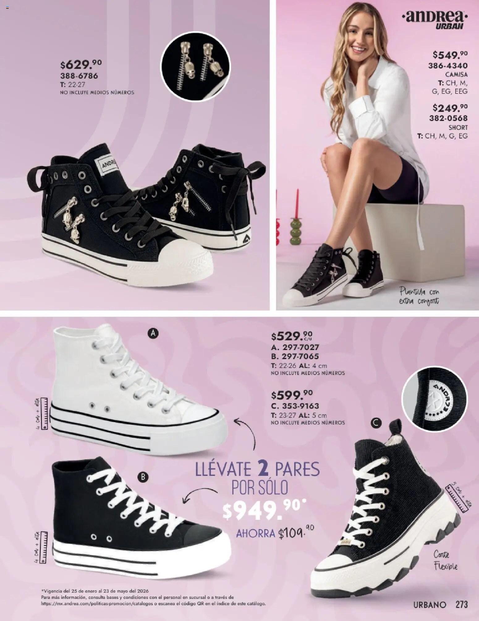 Vista previa las ofertas de la tienda Andrea - Catálogo Calzado Dama desde el 25/01/2026 