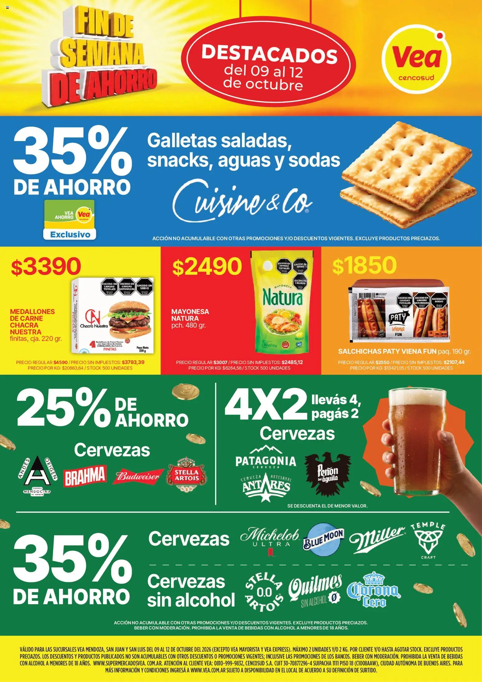 Vista previa del folleto de la tienda Vea válido desde el 09/10/2026 