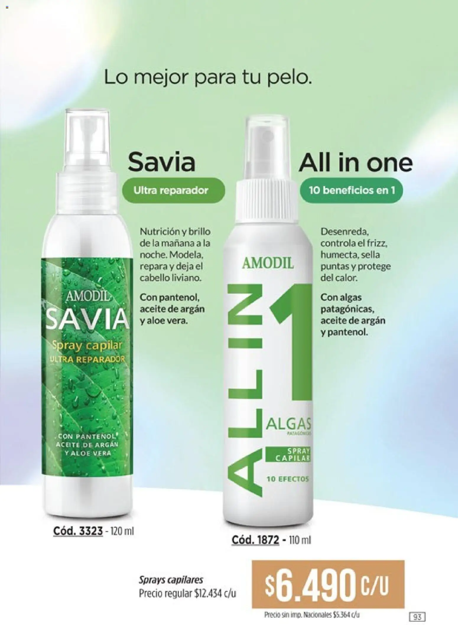 Vista previa del folleto de la tienda Amodil válido desde el 01/10/2026 - Aceite, Aloe Vera, Brillo