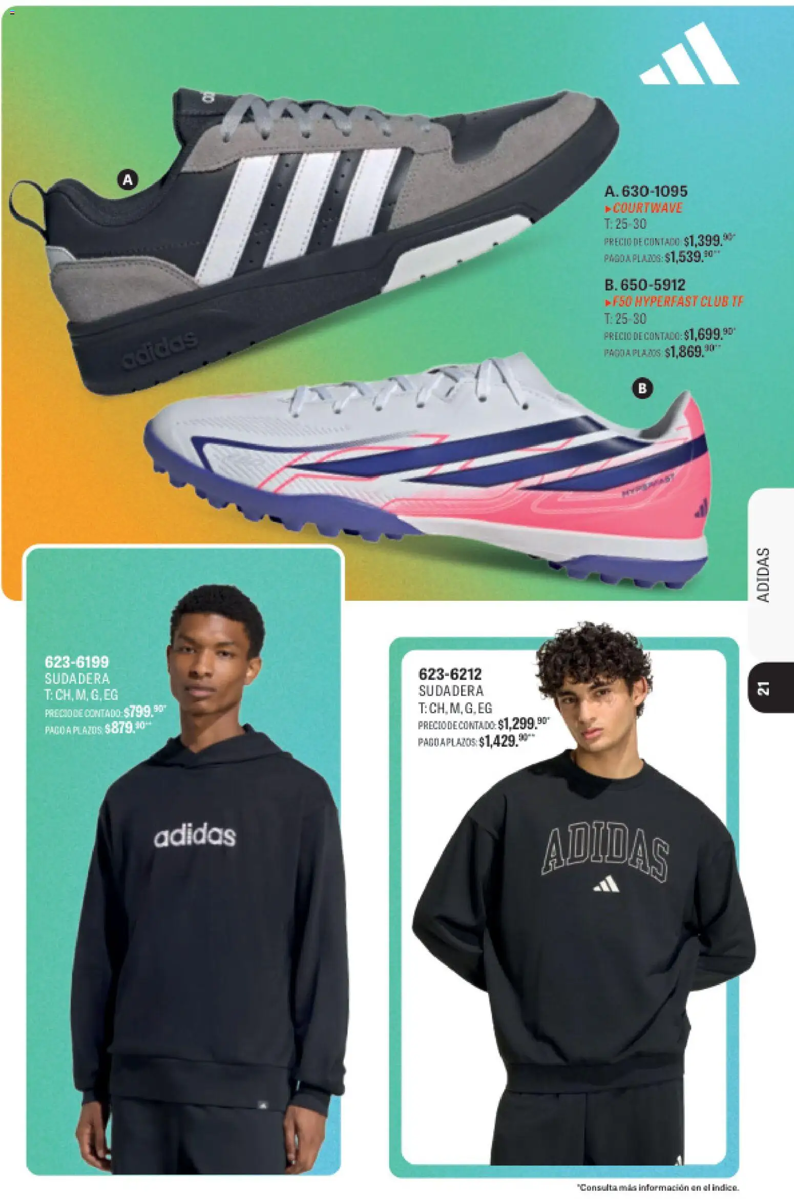 Vista previa las ofertas de la tienda Andrea - Andrea catálogo Deportivo Completo desde el 09/08/2026 