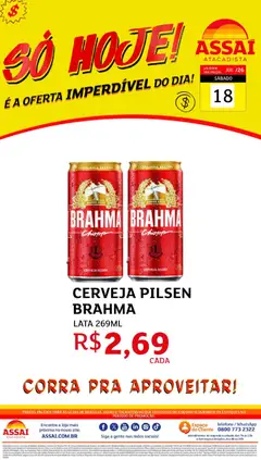 Pré-Visualização do folheto "Assaí Atacadista ofertas - DF" da loja Assaí Atacadista válido a partir de 18/07/2026