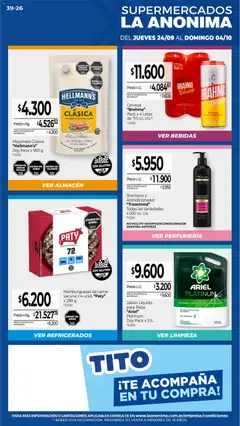 Vista previa del folleto de la tienda La Anonima válido desde el 24/09/2026 