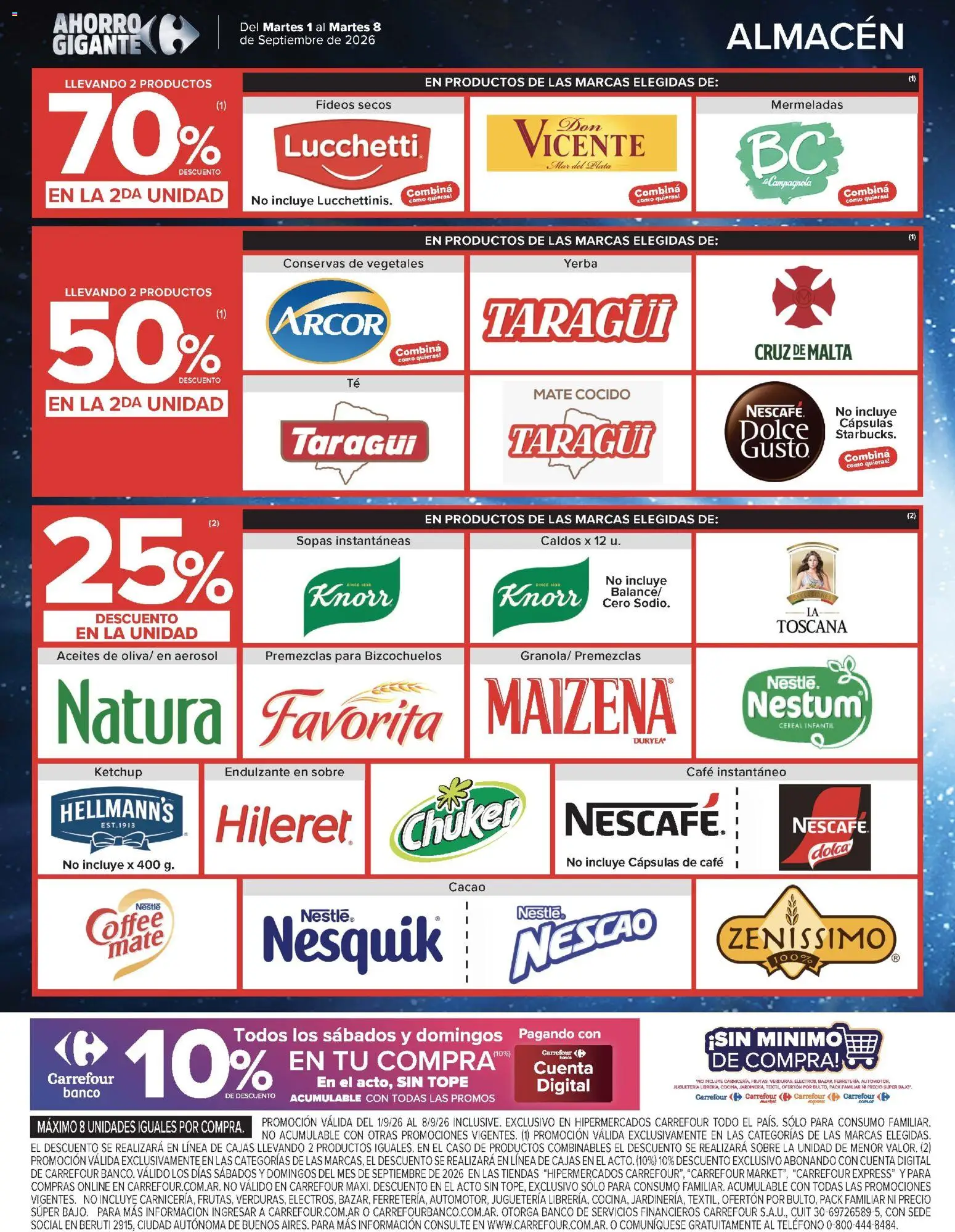 Vista previa del folleto de la tienda Carrefour válido desde el 01/09/2026 