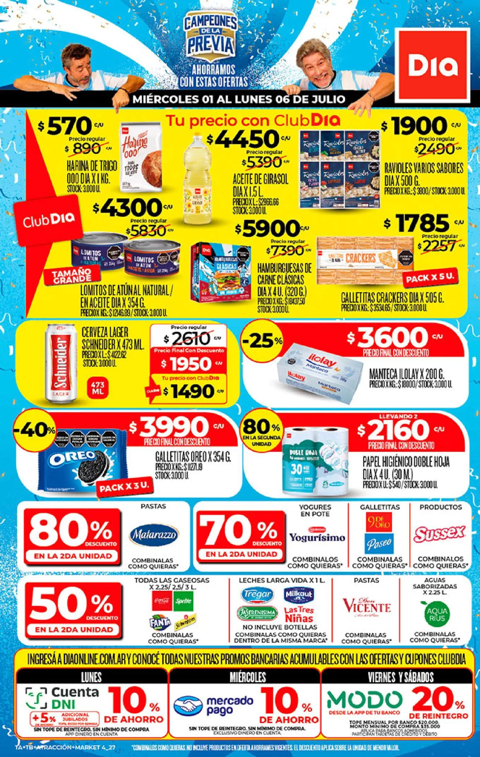 Vista previa del folleto de la tienda Dia válido desde el 01/07/2026 