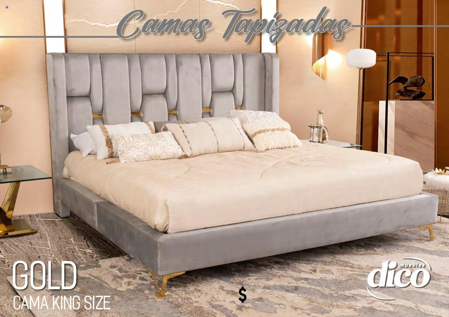 Vista previa las ofertas de la tienda Muebles Dico - Muebles Dico catálogo Camas tapizadas desde el 01/04/2026 