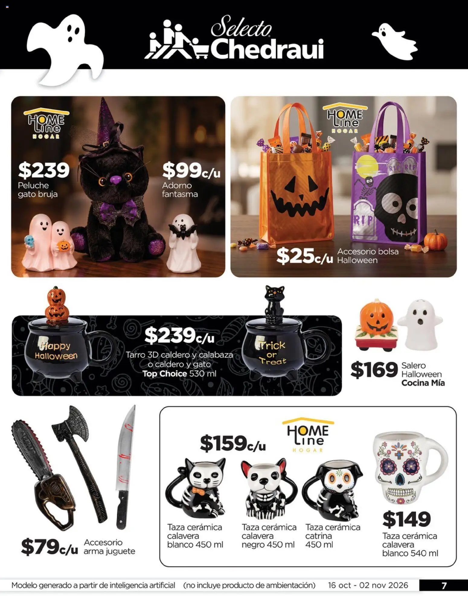 Vista previa las ofertas de la tienda Chedraui - Chedraui folleto Llevarte más cuesta menos desde el 16/10/2026 