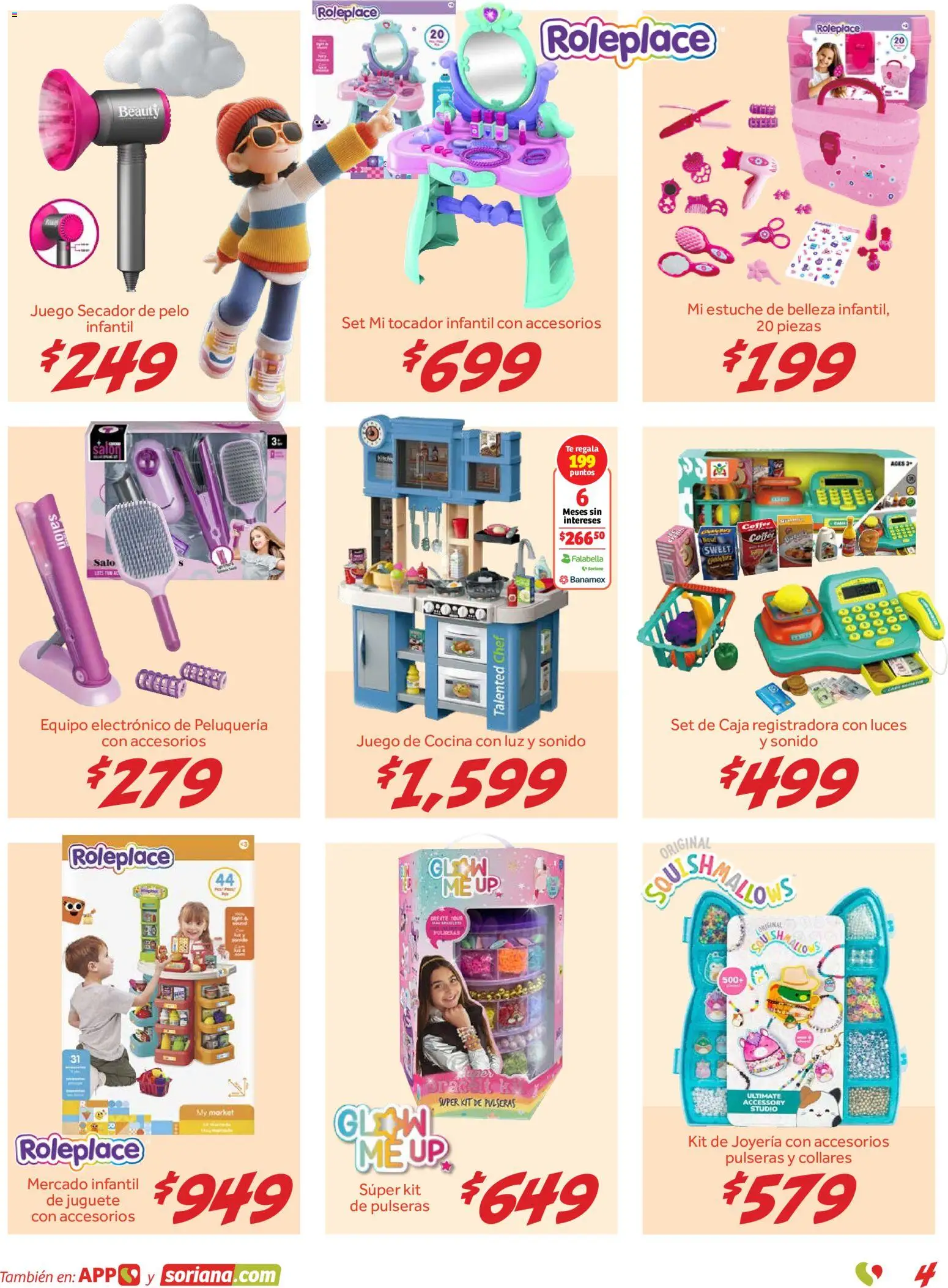 Vista previa las ofertas de la tienda Soriana - Soriana folleto Reino de los Juguetes desde el 15/10/2026 
