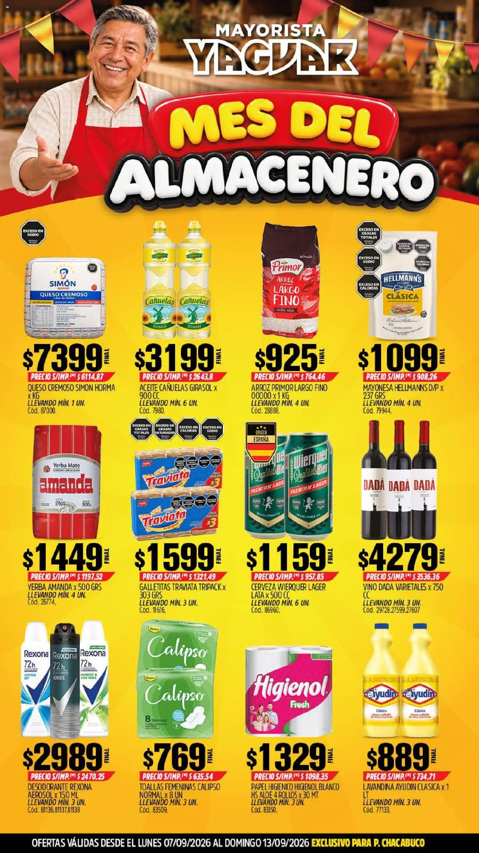 Vista previa del folleto de la tienda Yaguar válido desde el 07/09/2026 