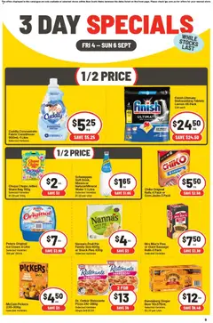 Preview of catalogue IGA 3 Day Specials Hackett from shop IGA valid 04/09/2026