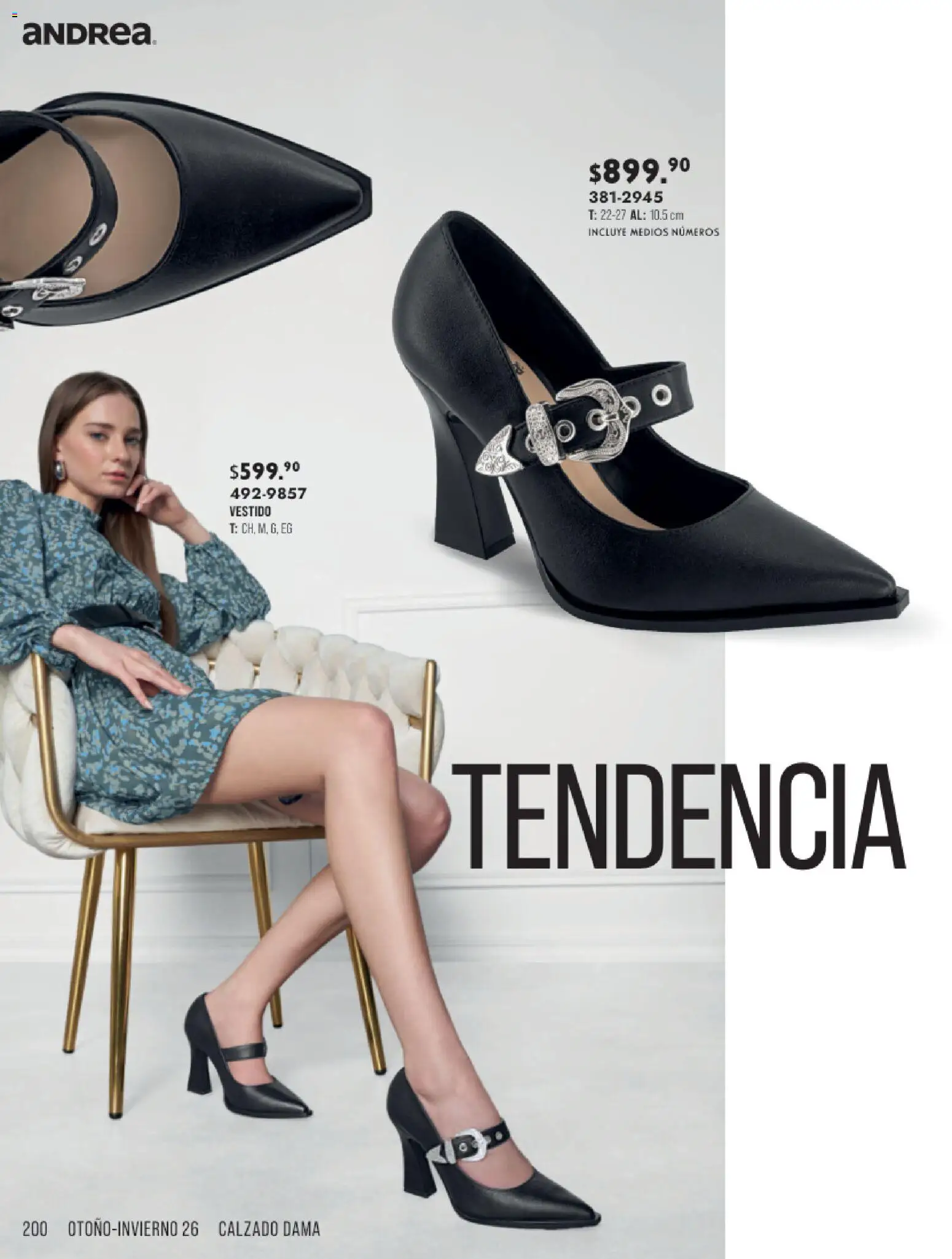 Vista previa las ofertas de la tienda Andrea - Andrea catálogo Otoño Invierno desde el 23/08/2026 