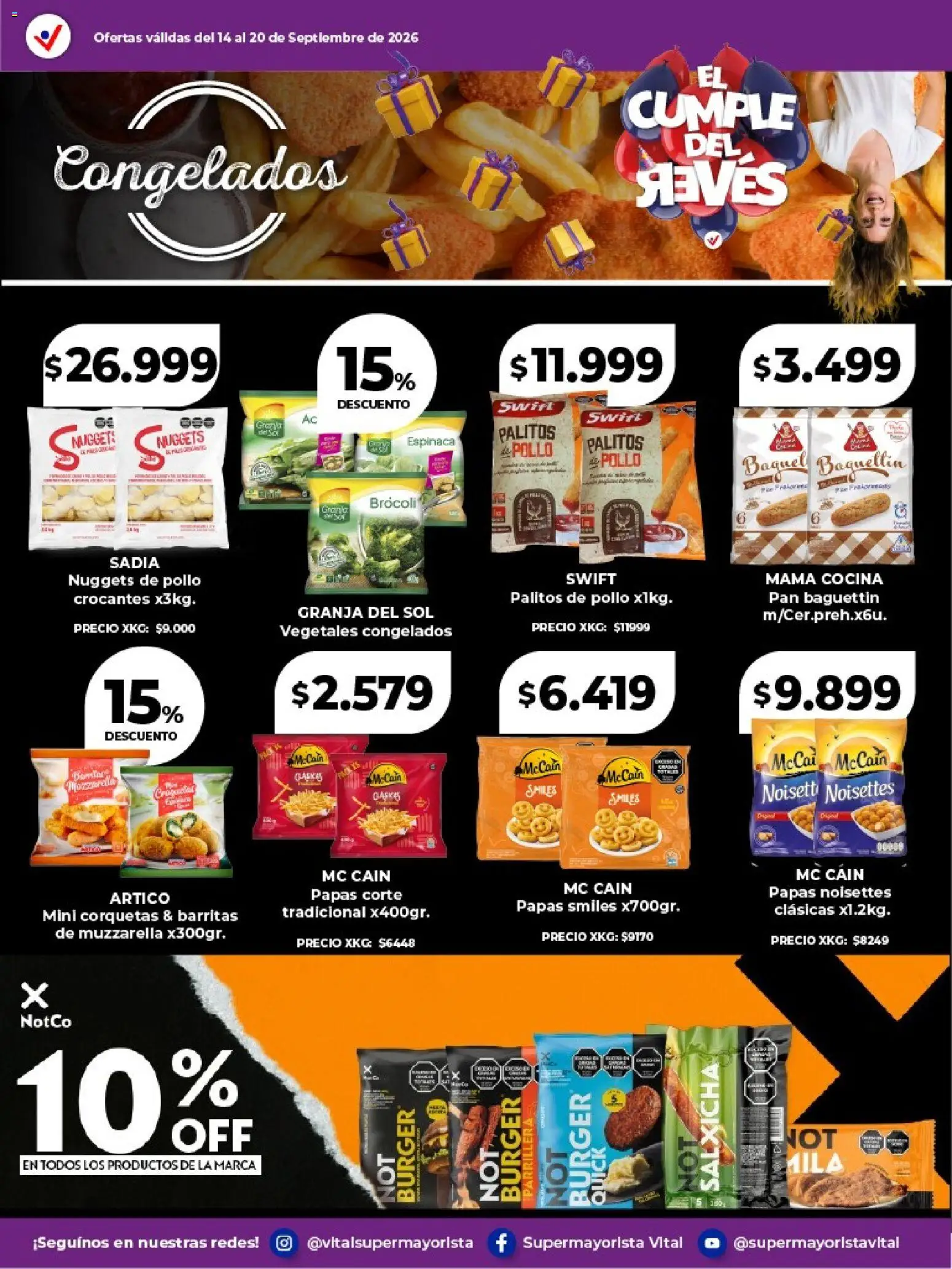 Vista previa del folleto de la tienda Vital válido desde el 14/09/2026 