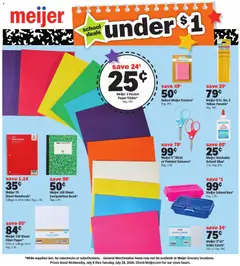Ad Preview of Meijer Meijer Back to School Deals from 07/08/2026