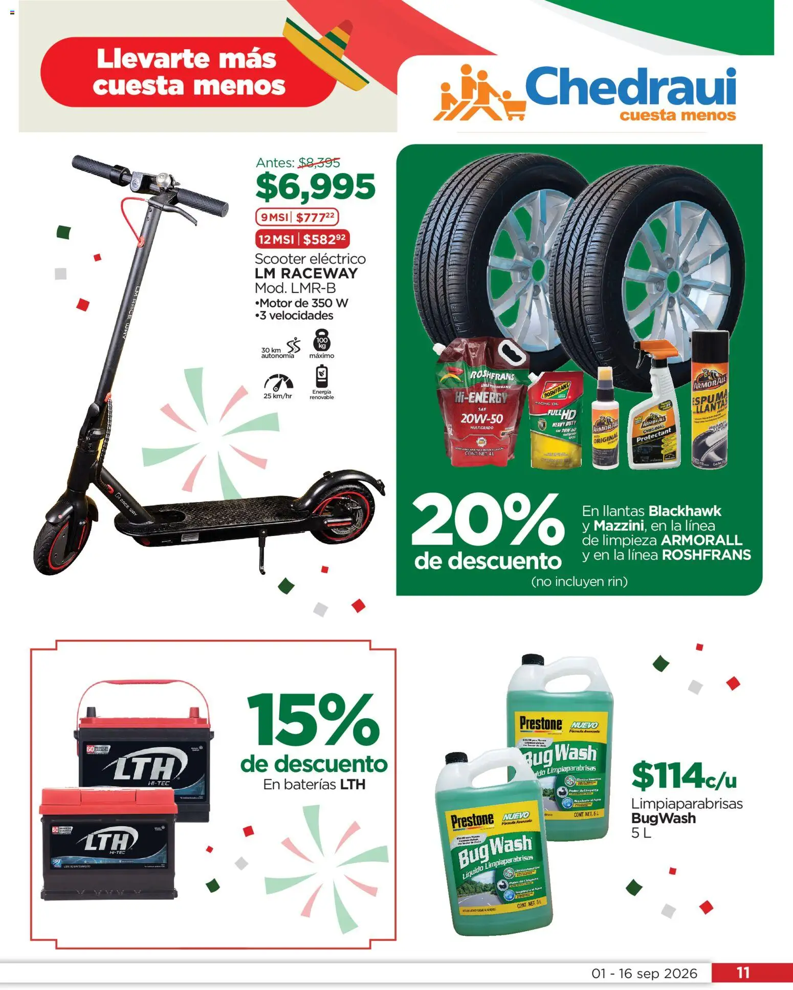 Vista previa las ofertas de la tienda Chedraui - Chedraui folleto desde el 01/09/2026 