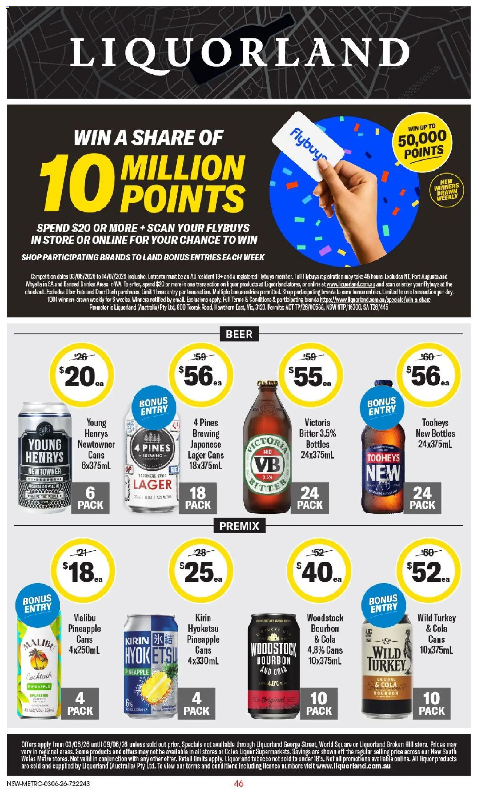 Preview of catalogue Liquorland catalogue from shop Liquorland valid 03/06/2026