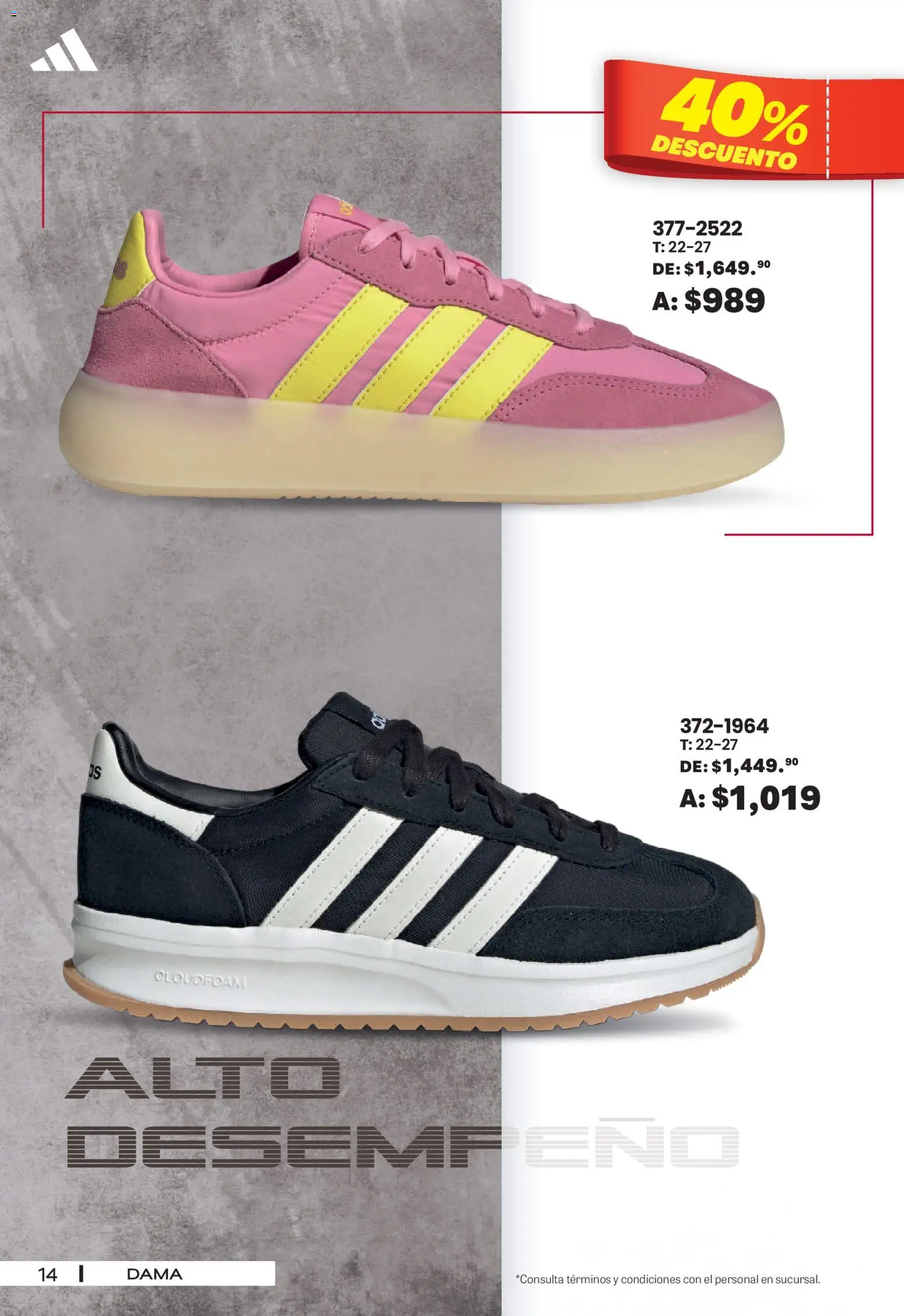 Vista previa las ofertas de la tienda Andrea - Andrea catálogo Sport desde el 30/08/2026 