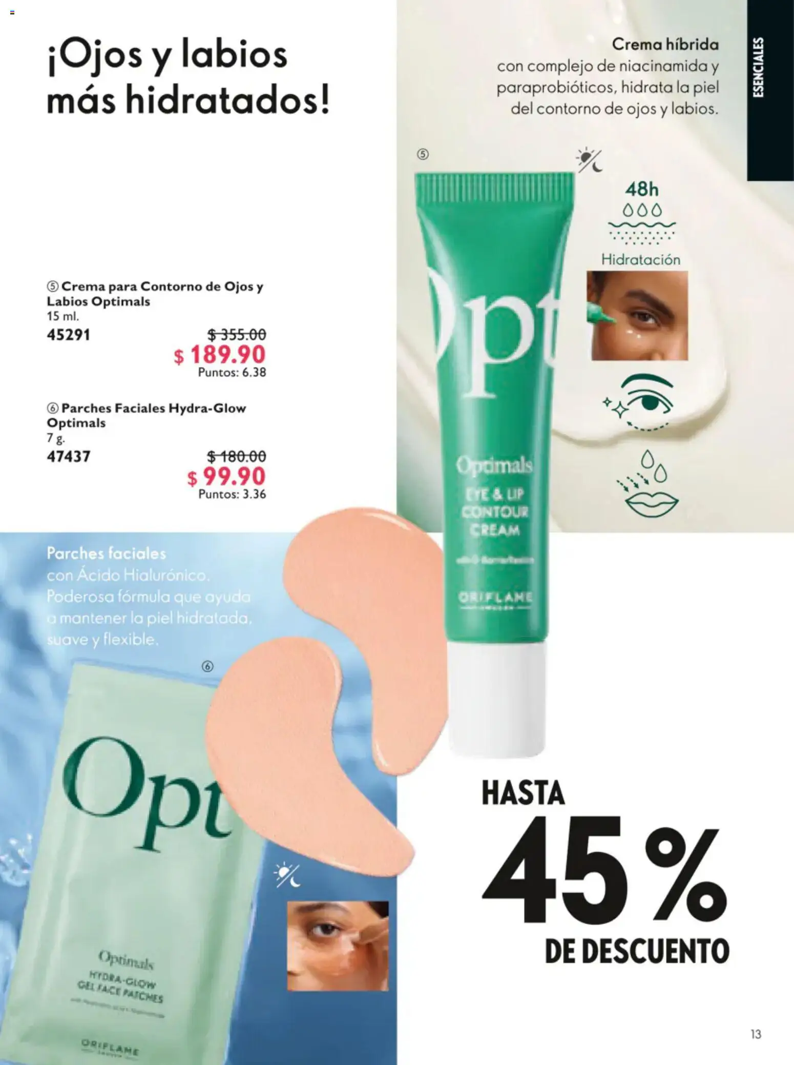 Vista previa las ofertas de la tienda Oriflame - Oriflame campaña 9 2026 desde el 20/06/2026 - Crema, Contorno de ojos, Contorno