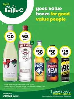 Preview of catalogue The Bottle-O catalogue ABBOTSBURY from shop The Bottle-O valid 03/08/2026