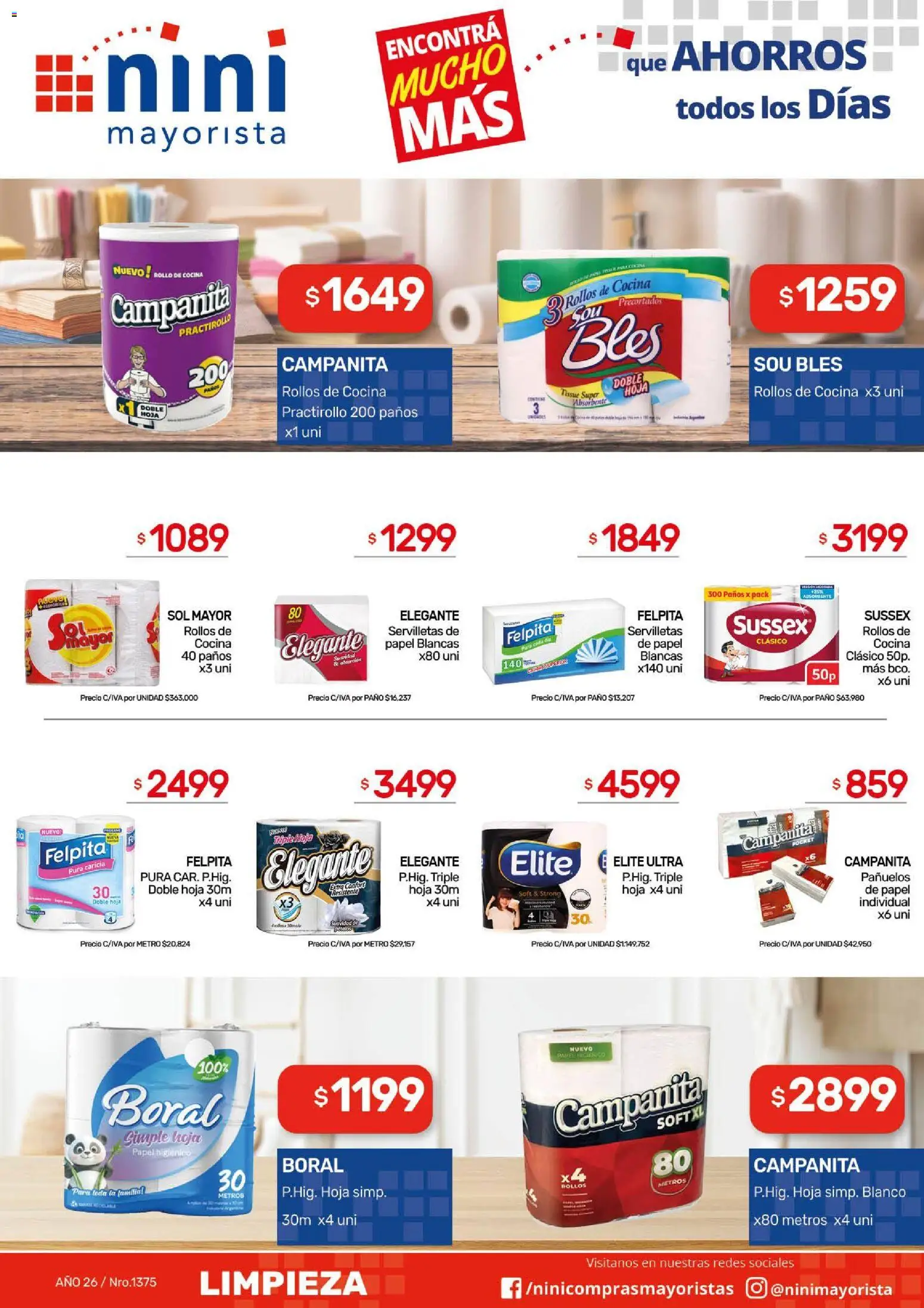 Vista previa del folleto de la tienda NINI Mayorista válido desde el 31/08/2026 