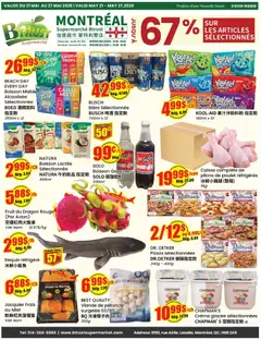 Preview of leaflet Btrust Supermarket weekly flyer / circulaire from shop Btrust Supermarket is valid from May 21, 2026