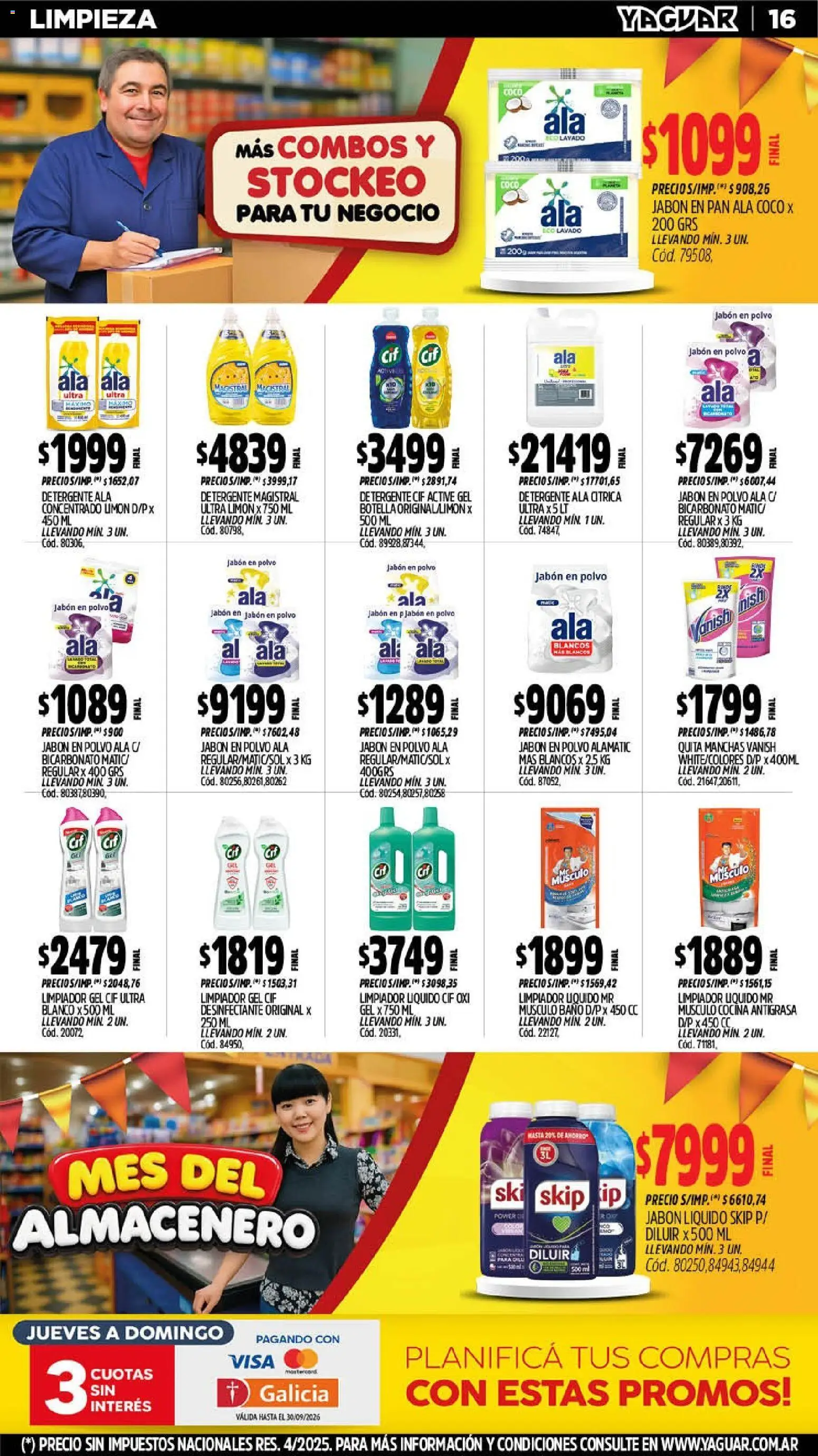 Vista previa del folleto de la tienda Yaguar válido desde el 14/09/2026 