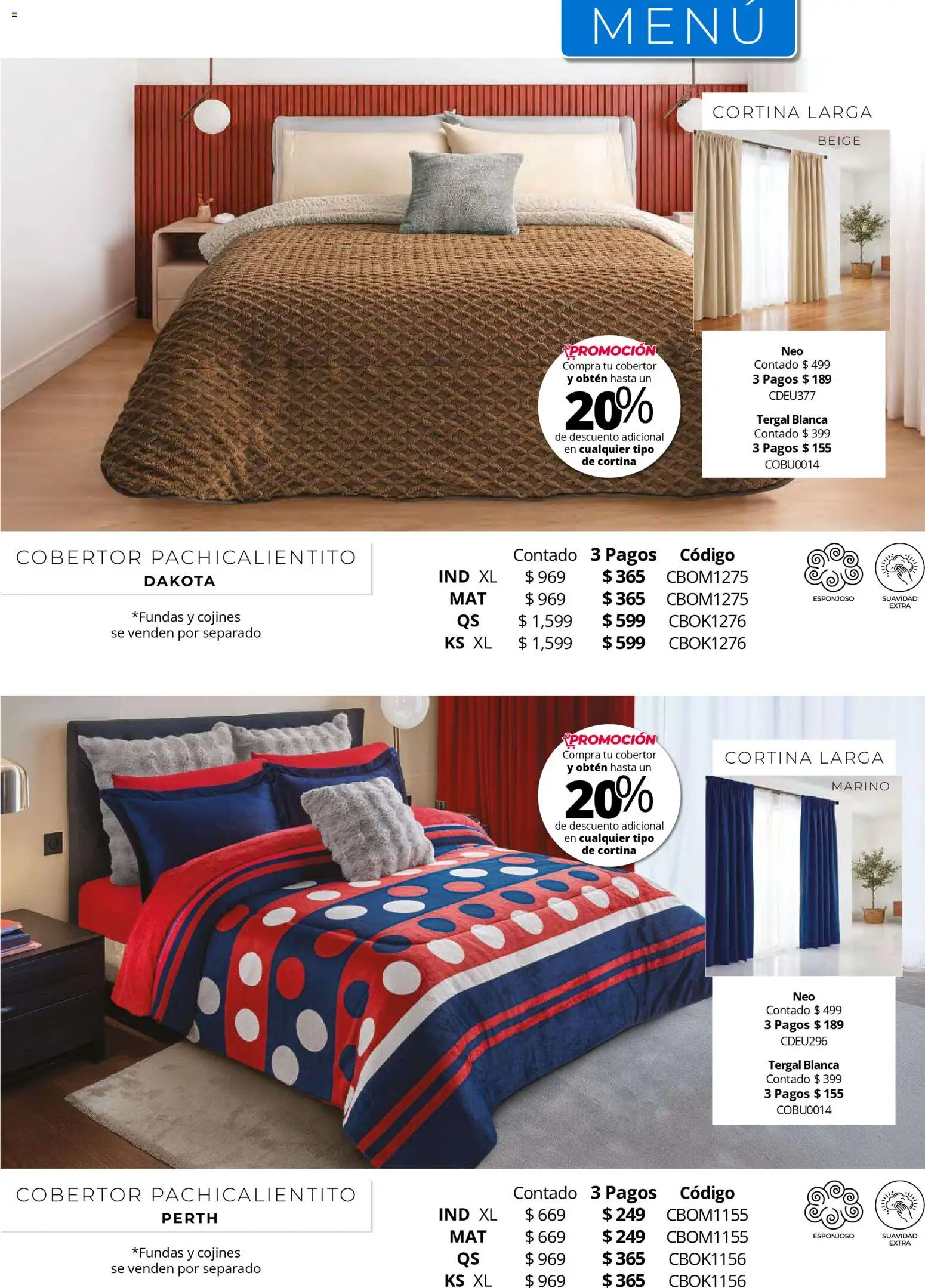 Vista previa las ofertas de la tienda Colchas Concord - Colchas Concord catálogo desde el 01/05/2026 