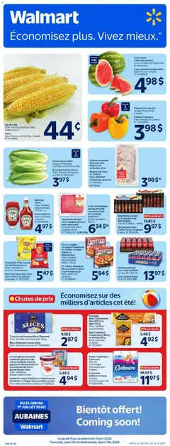 Preview of leaflet Walmart circulaire from shop Walmart is valid from Jun 11, 2026