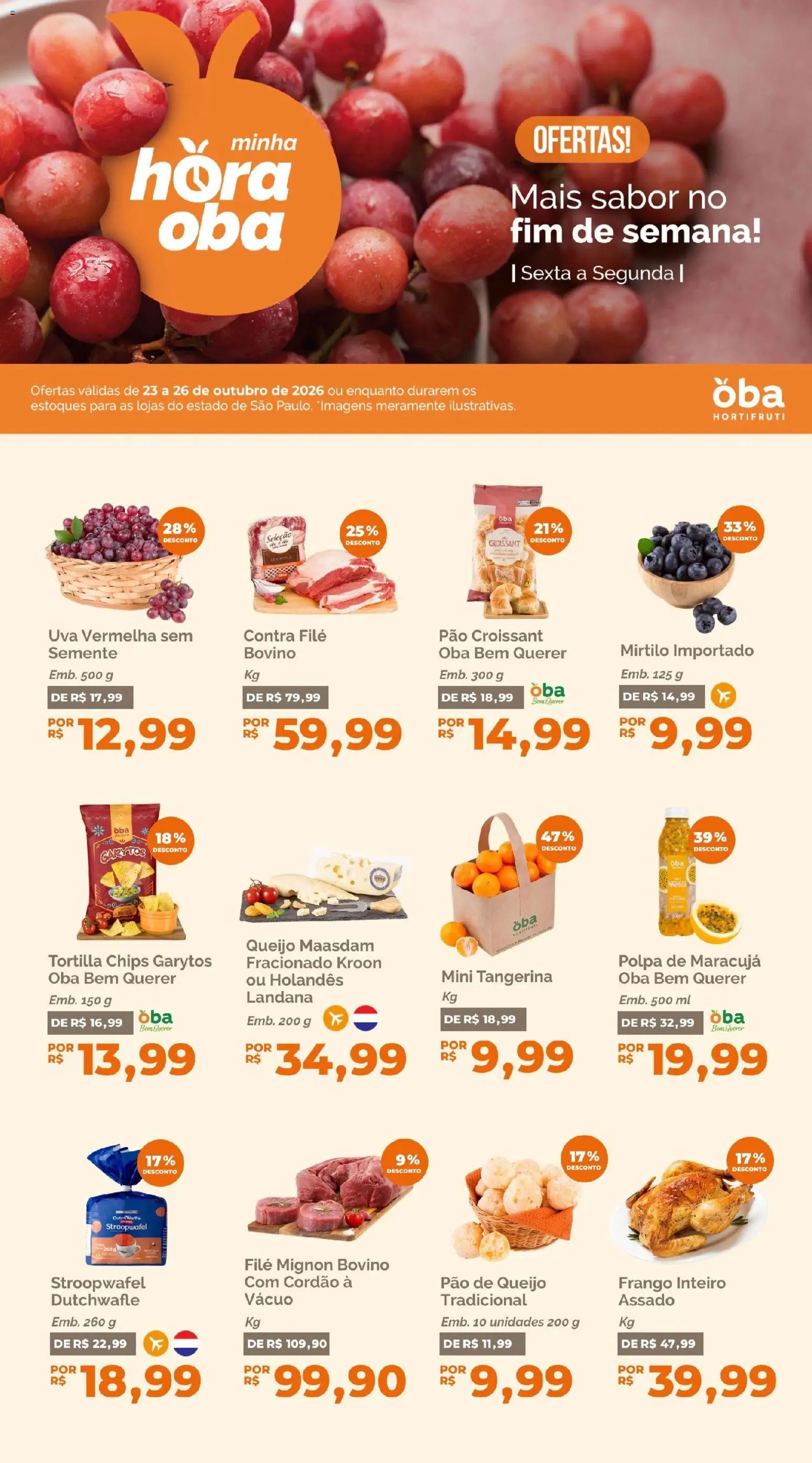 Ofertas Oba Hortifruti até 26/10/2026. - Página 1
