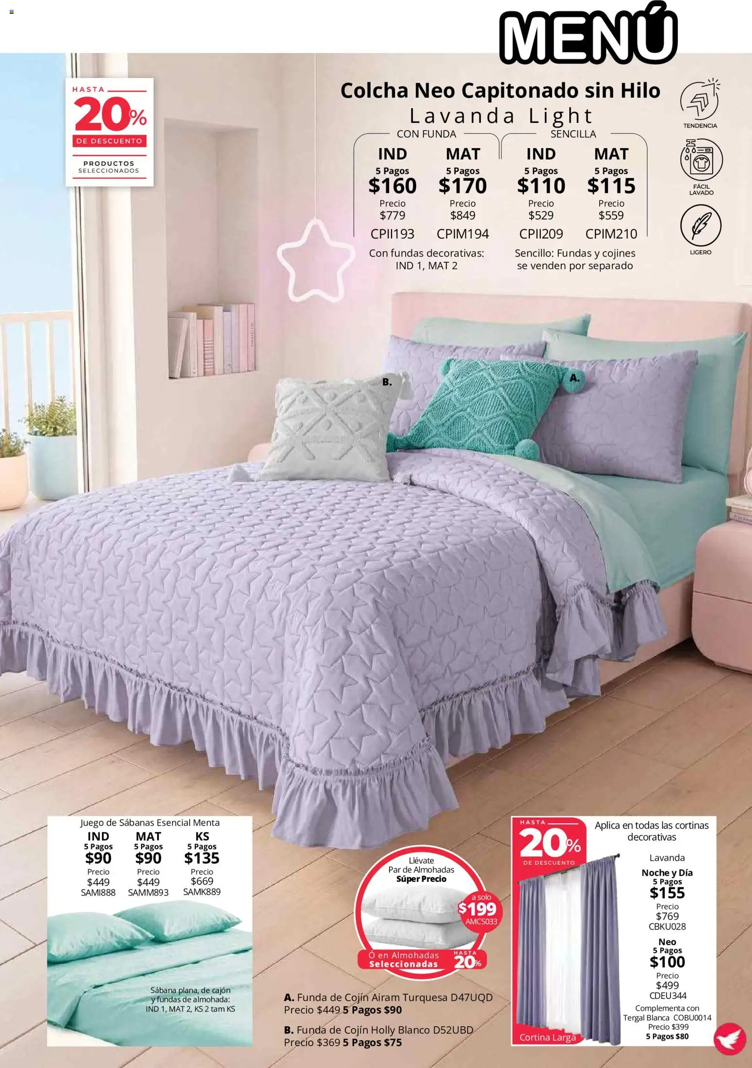 Vista previa las ofertas de la tienda Colchas Concord - Colchas Concord catálogo desde el 01/08/2026 