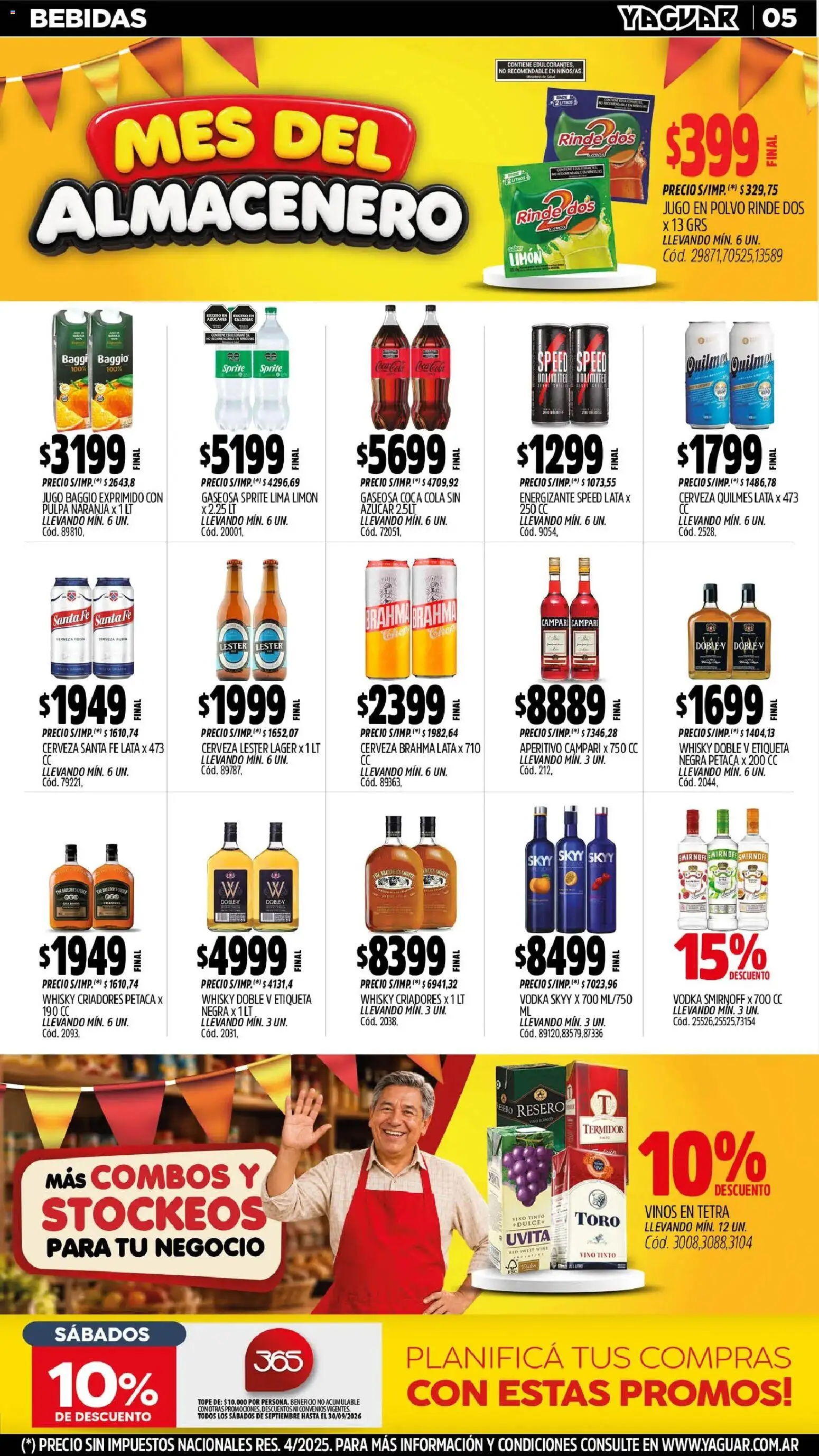 Vista previa del folleto de la tienda Yaguar válido desde el 31/08/2026 