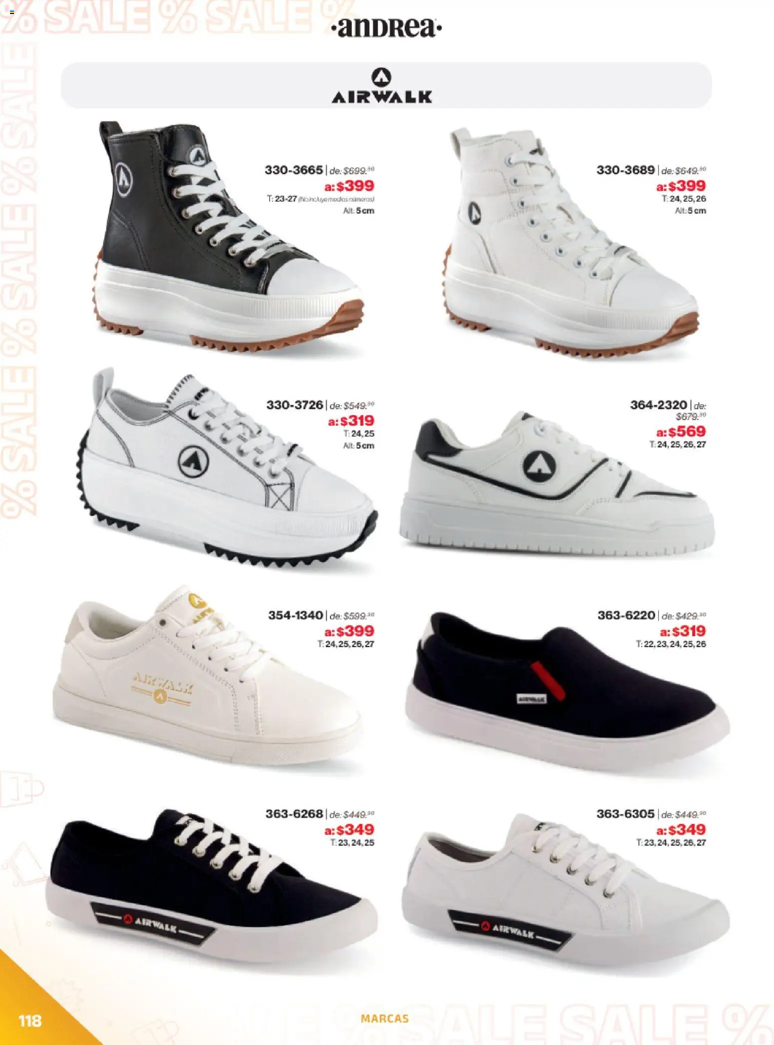 Vista previa las ofertas de la tienda Andrea - Catálogo Outlet desde el 21/12/2025 