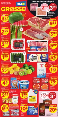 Un aperçu du dépliant Maxi weekly flyer / circulaire du magasin Maxi est valide à partir 28 mai 2026
