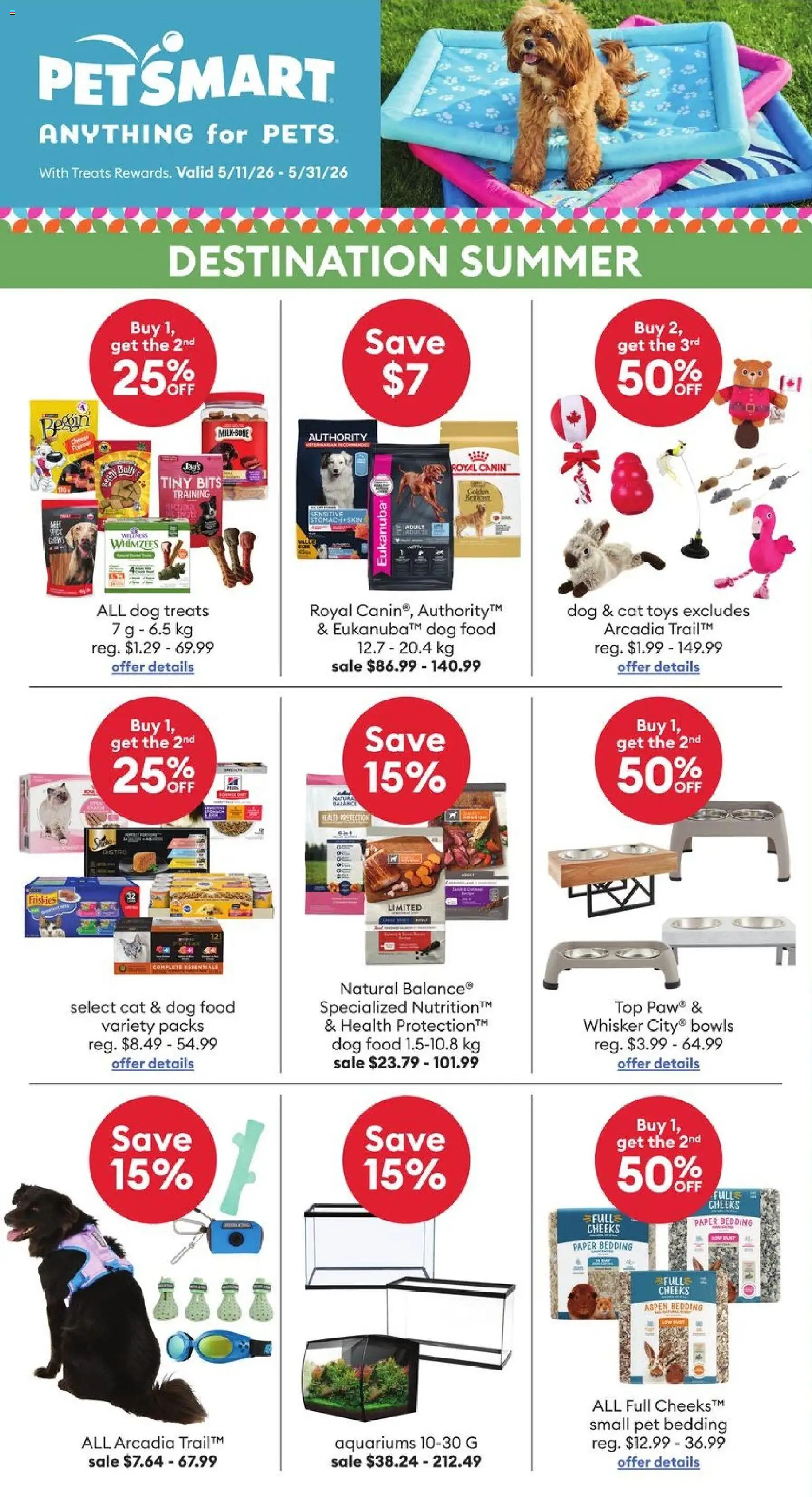Preview of leaflet Petsmart - Summer Flyer from shop Petsmart is valid from May 11, 2026