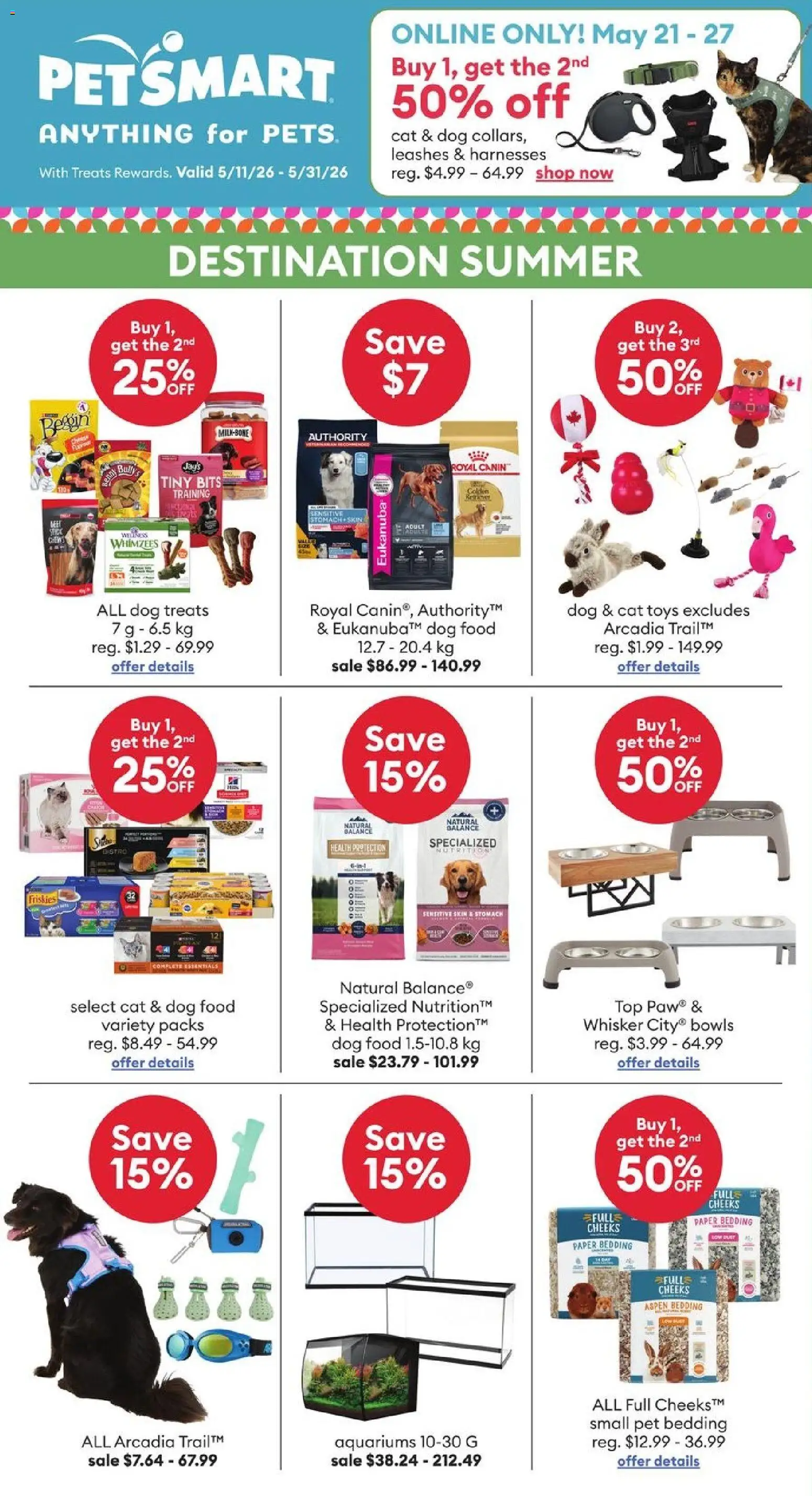 Preview of leaflet Petsmart - Summer Flyer from shop Petsmart is valid from May 11, 2026