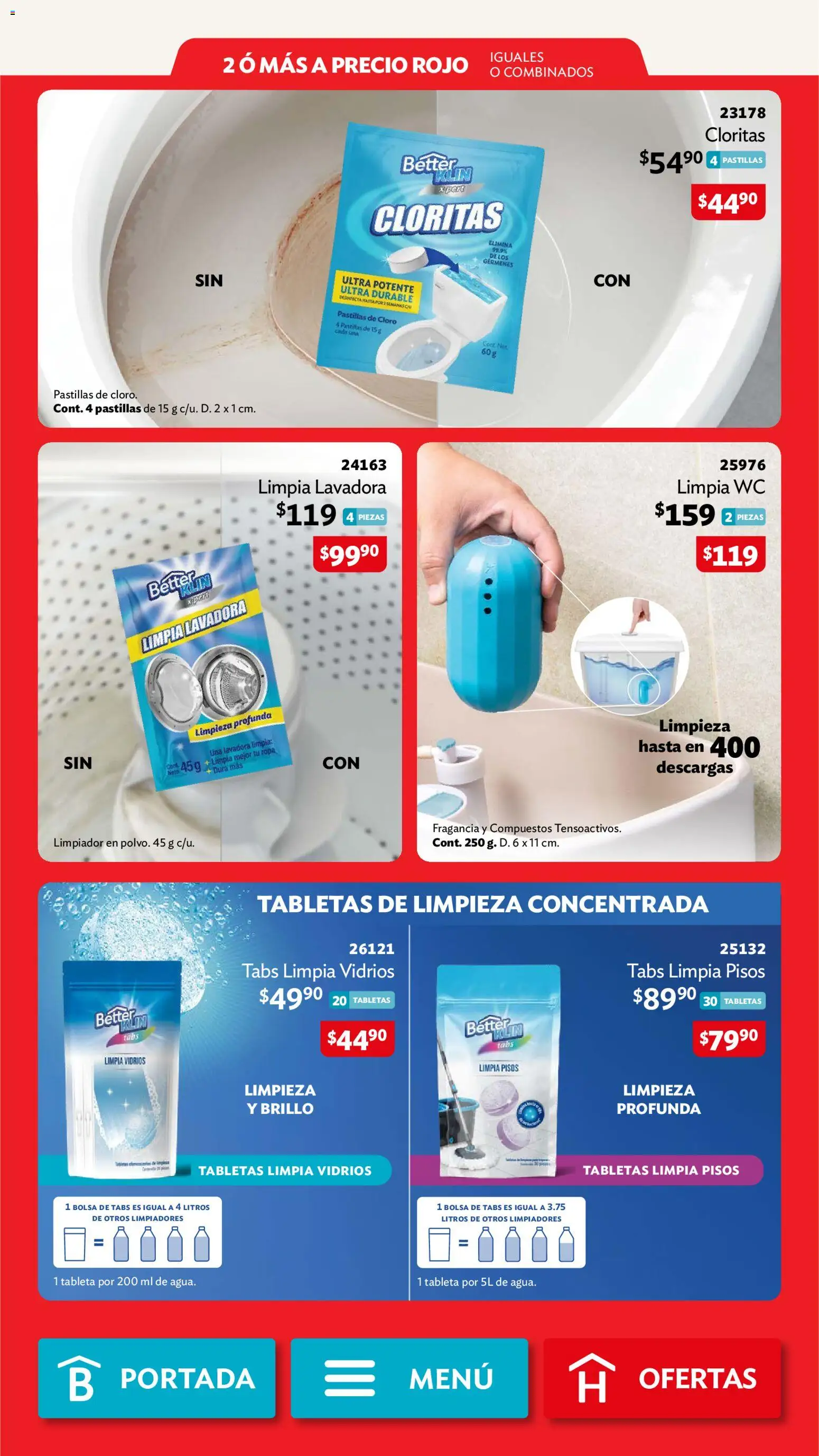 Vista previa las ofertas de la tienda Betterware - Betterware campaña 8 2026 desde el 03/08/2026 