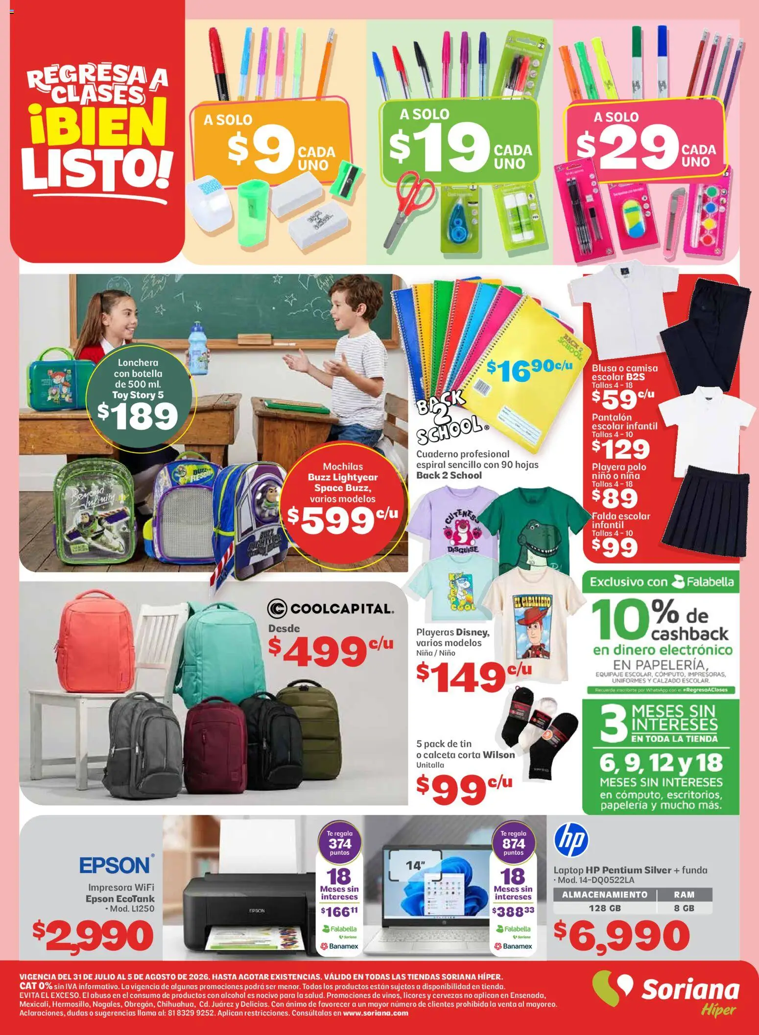 Vista previa las ofertas de la tienda Soriana - Soriana folleto desde el 31/07/2026 