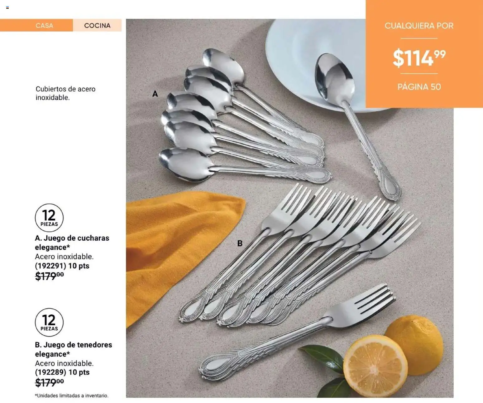 Vista previa las ofertas de la tienda AVON - Casa & Estilo 4 2026 desde el 20/02/2026 - Juego, Cocina