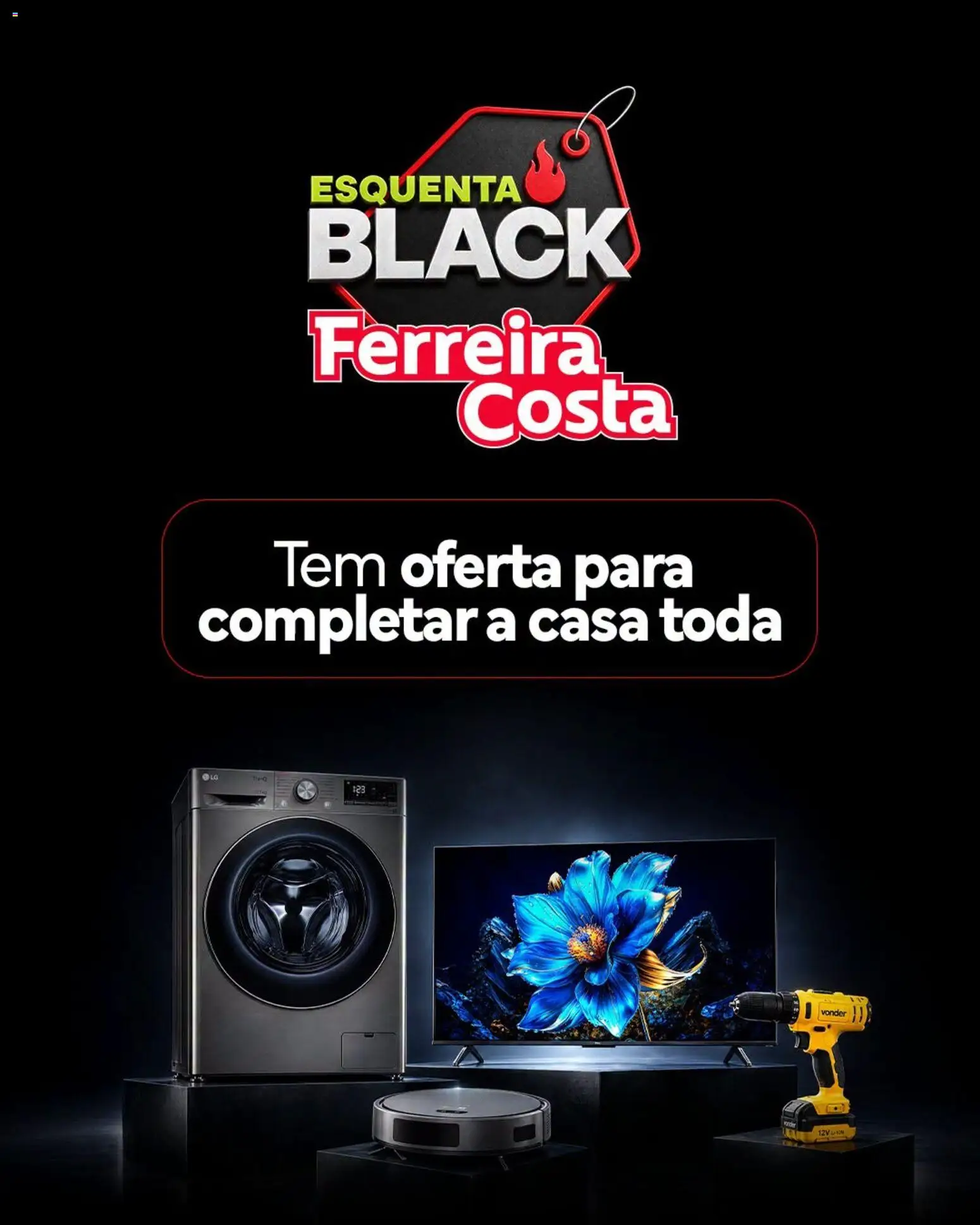 Pré-Visualização do folheto "Ferreira Costa Black Friday" da loja Ferreira Costa válido a partir de 19/10/2026
