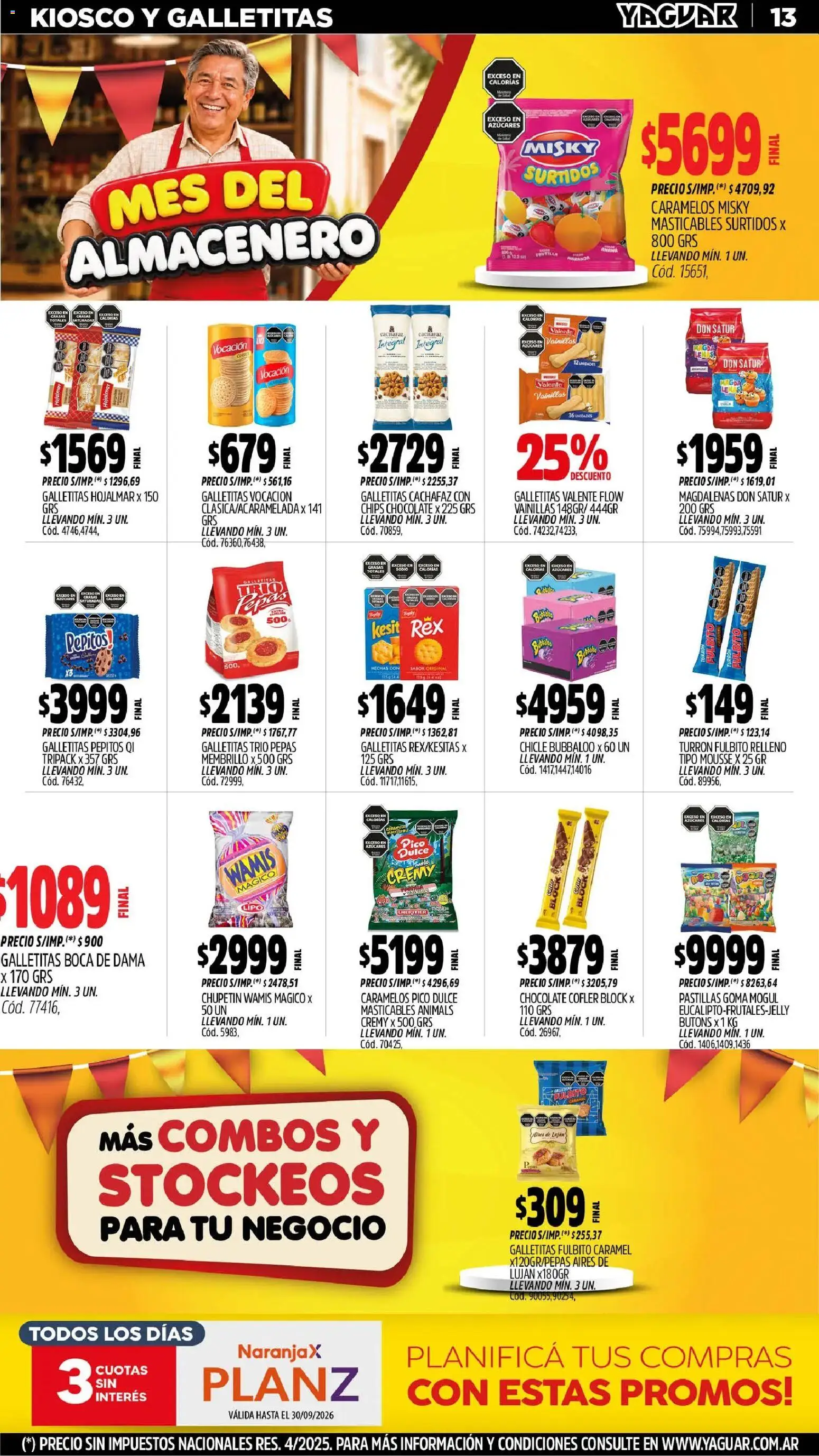Vista previa del folleto de la tienda Yaguar válido desde el 31/08/2026 