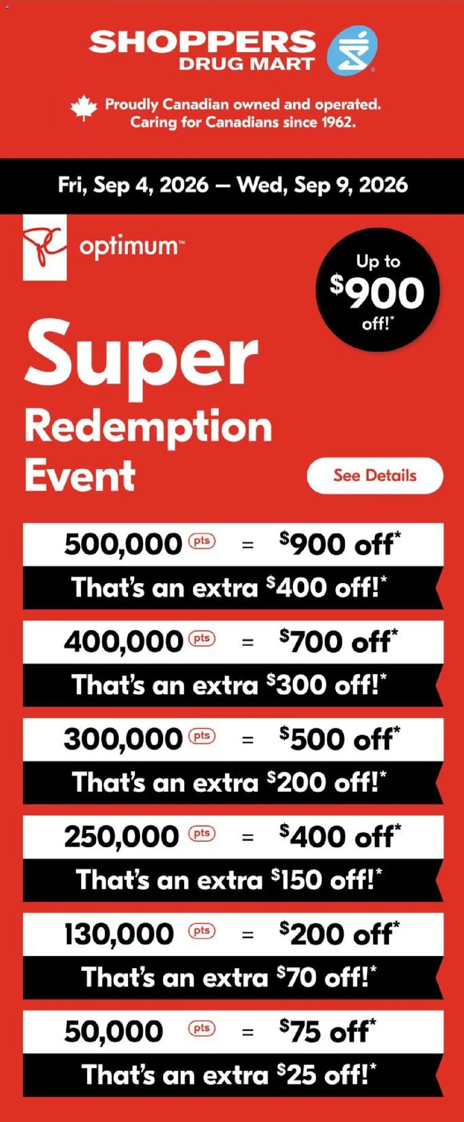 Preview of leaflet Shoppers - Event from shop Shoppers is valid from Sep 04, 2026