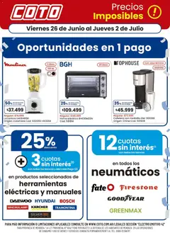 Vista previa del folleto de la tienda Coto válido desde el 26/06/2026 